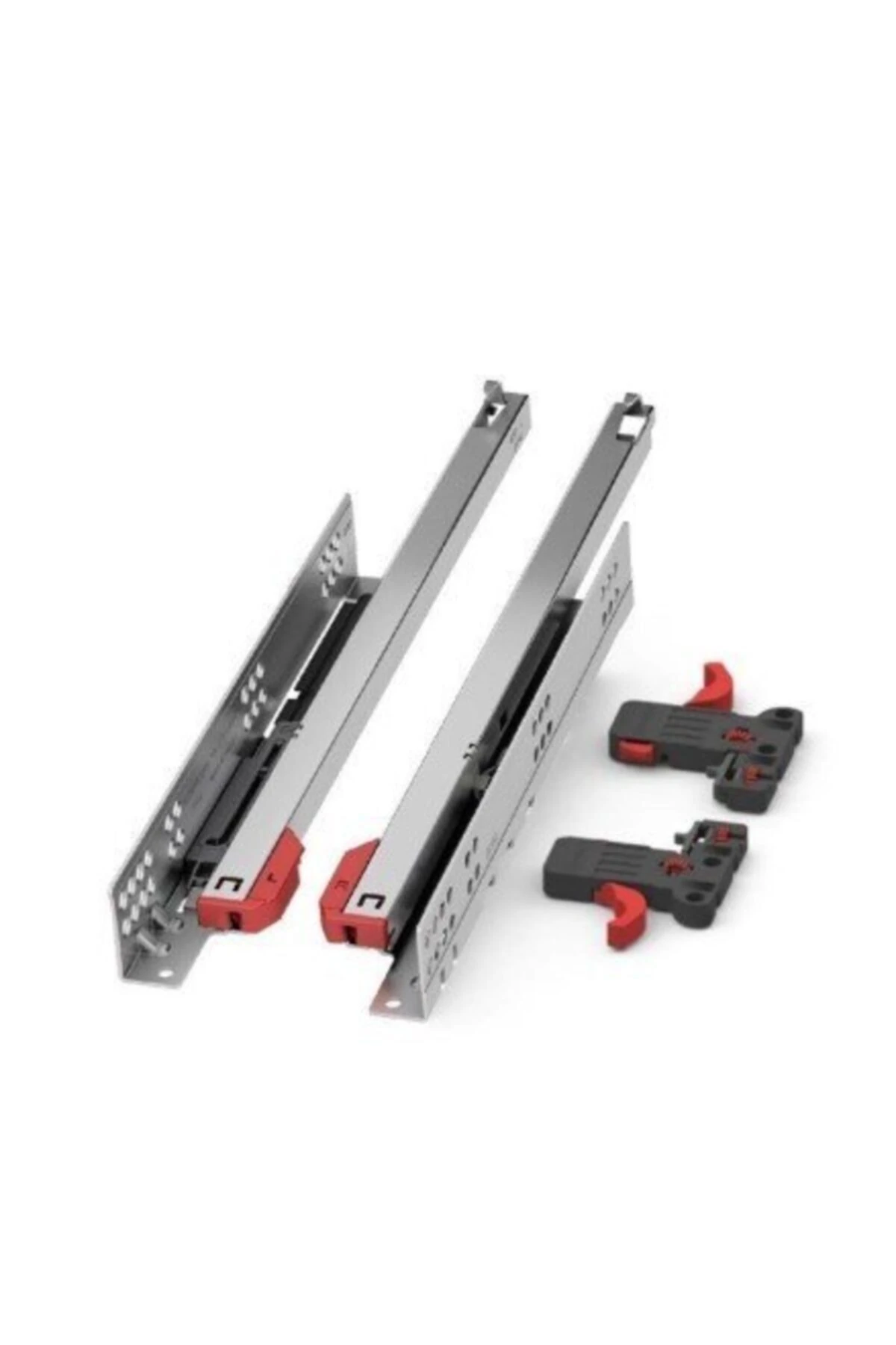 Samet Ultimade Frenli Mobilya Çekmece Rayı Çekmece Kızağı + Sağ-sol Mandal 35cm