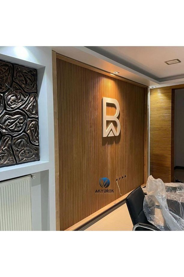 AKYÜREK STORE LB 3783 MODEL TEAK RENK DEKOR PROFİL DUVAR KAPLAMA LAMBİRİ PANEL