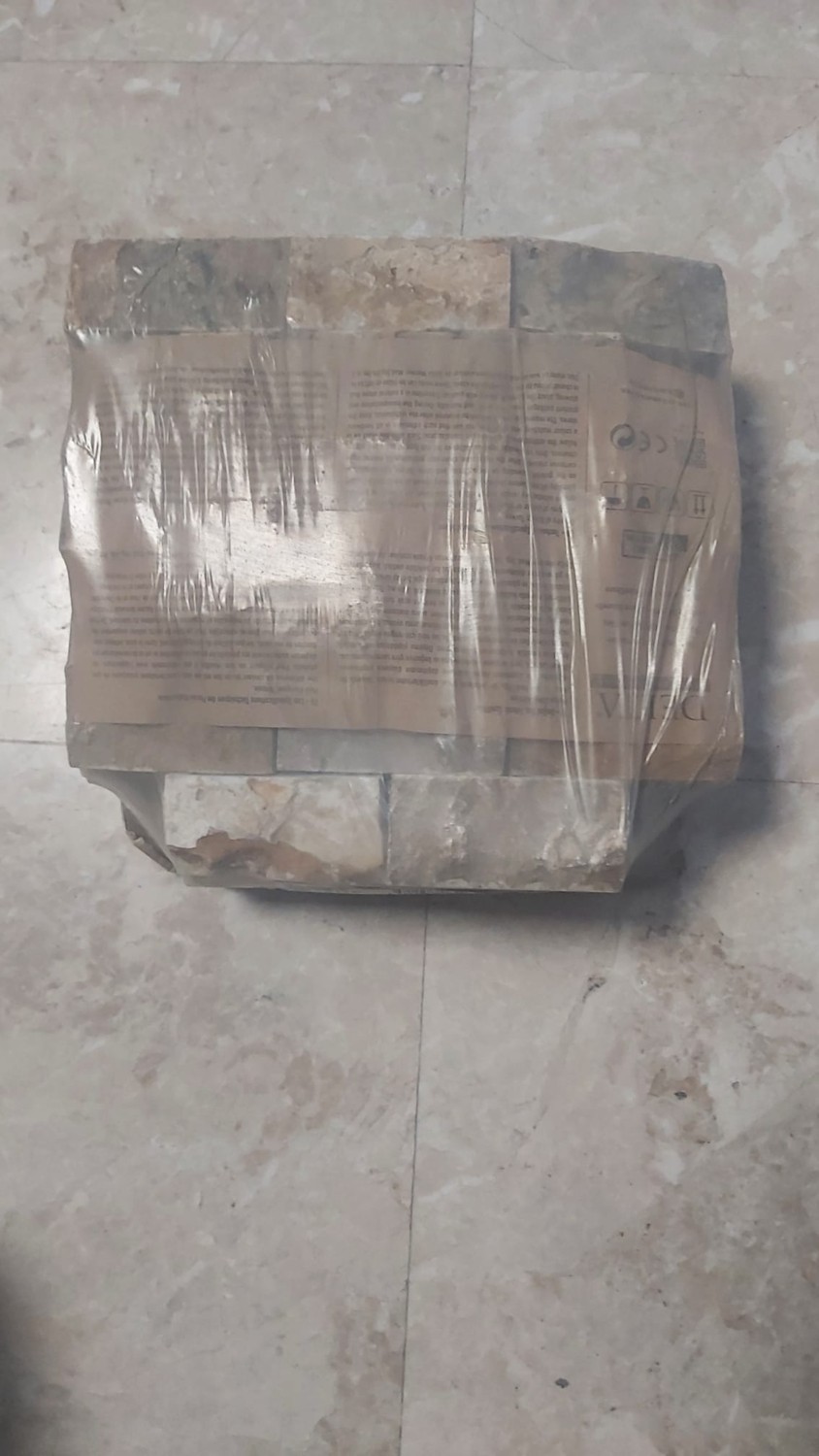 Sarı Traverten Patlatma Taş 2,3 x 4,8 cm