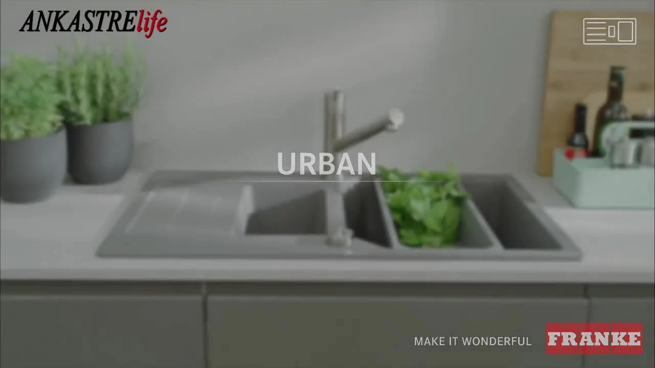 Urban UBG 651-100 Granit Sahara Evye, Active Plus Doccia Sahara Armatür