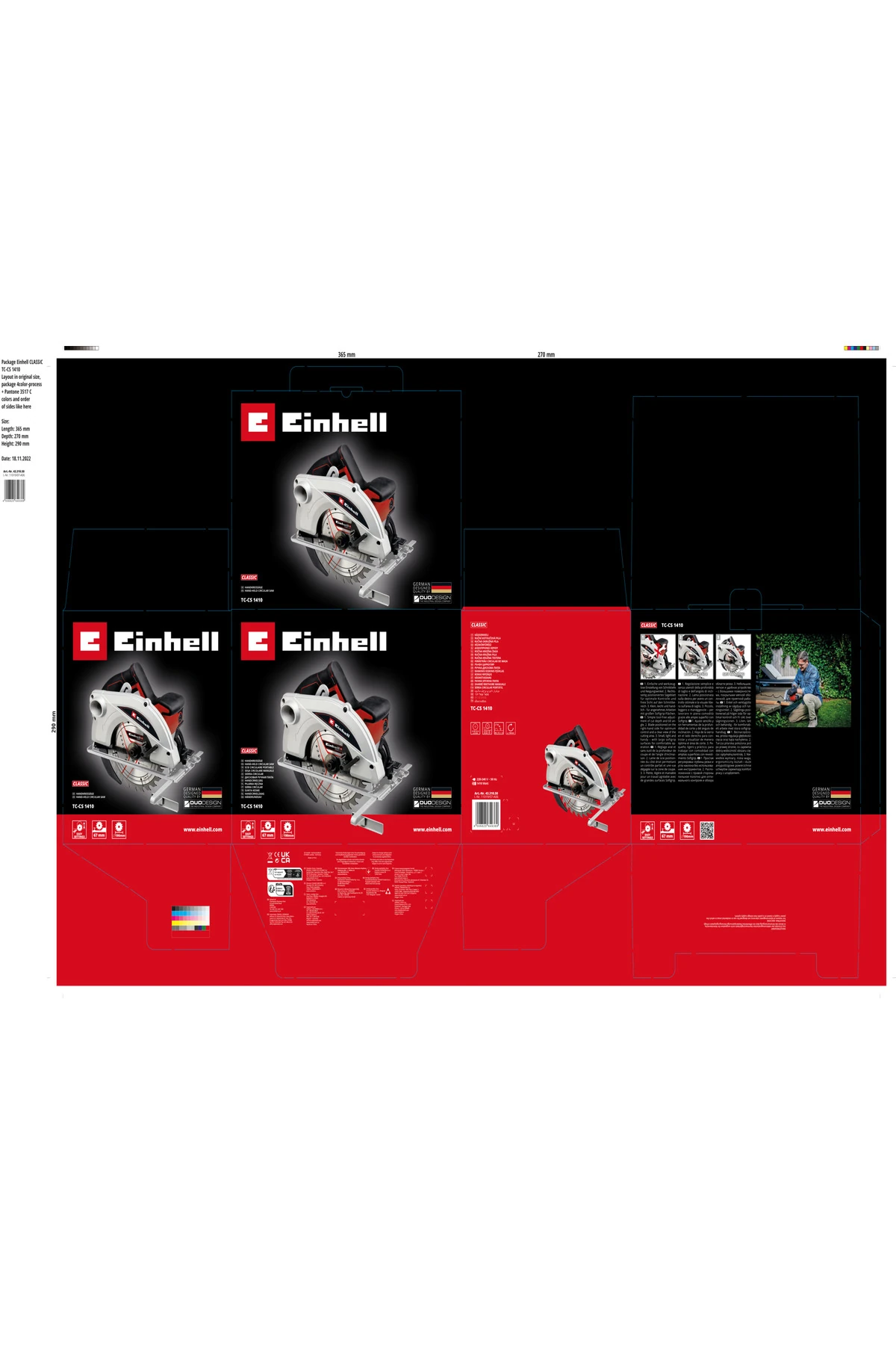 Tc-cs 1410, Daire Testere - 4331050