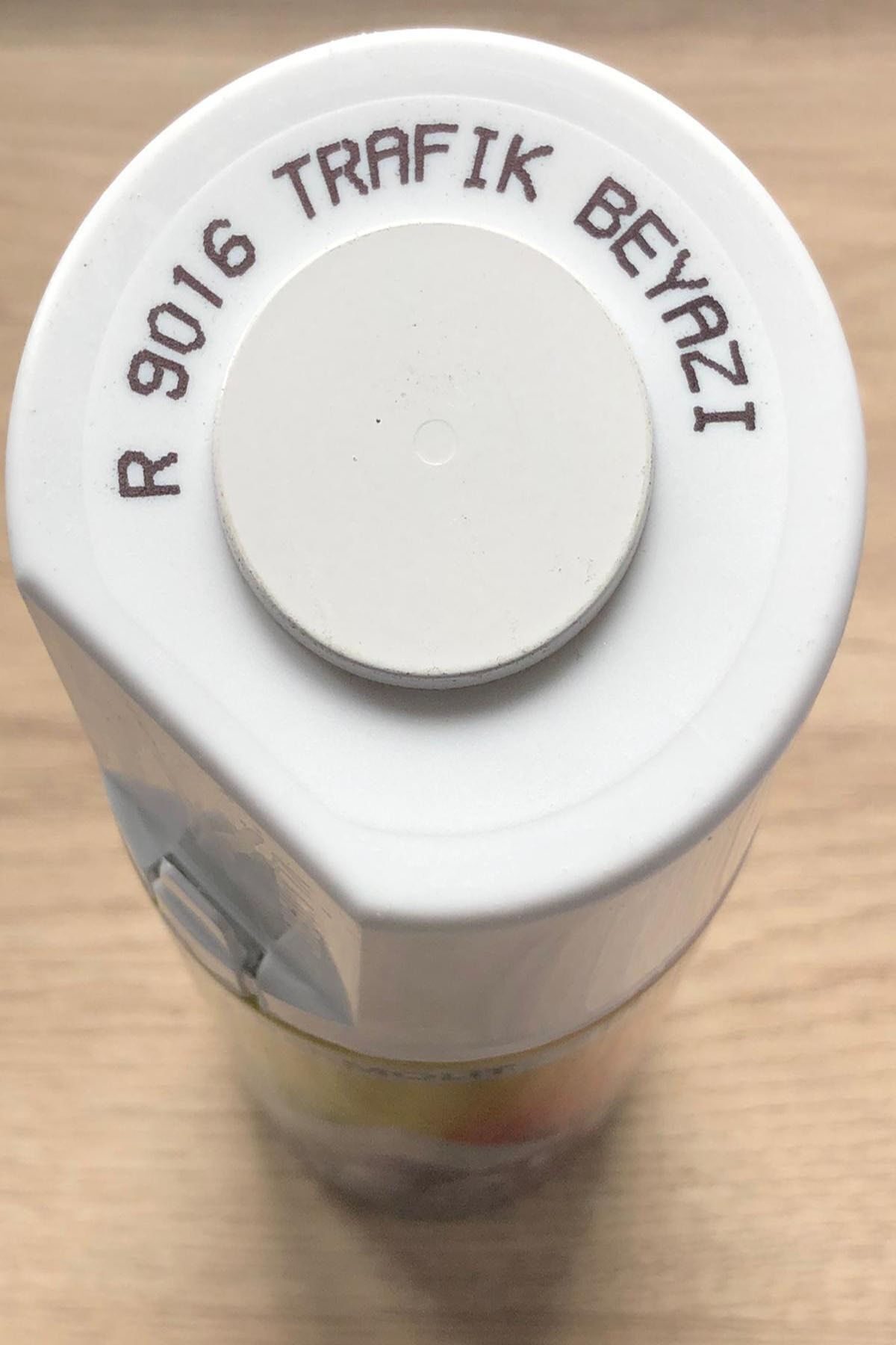 Trafik Beyazı 9016 Alüminyum-ahşap-plastik-demir-metal-sprey Boyama 400 ml