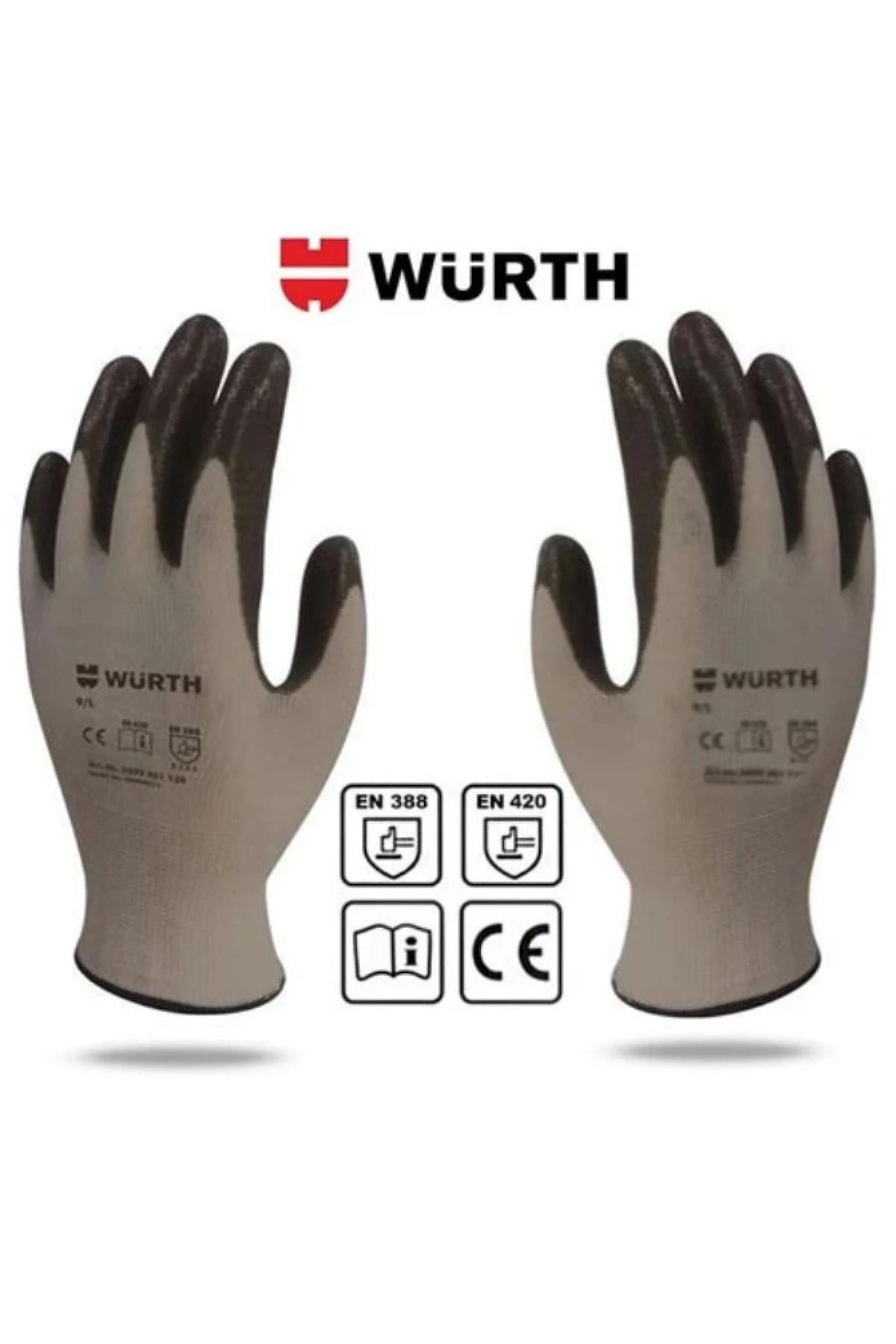 Eldiven Siyah Beden9/l