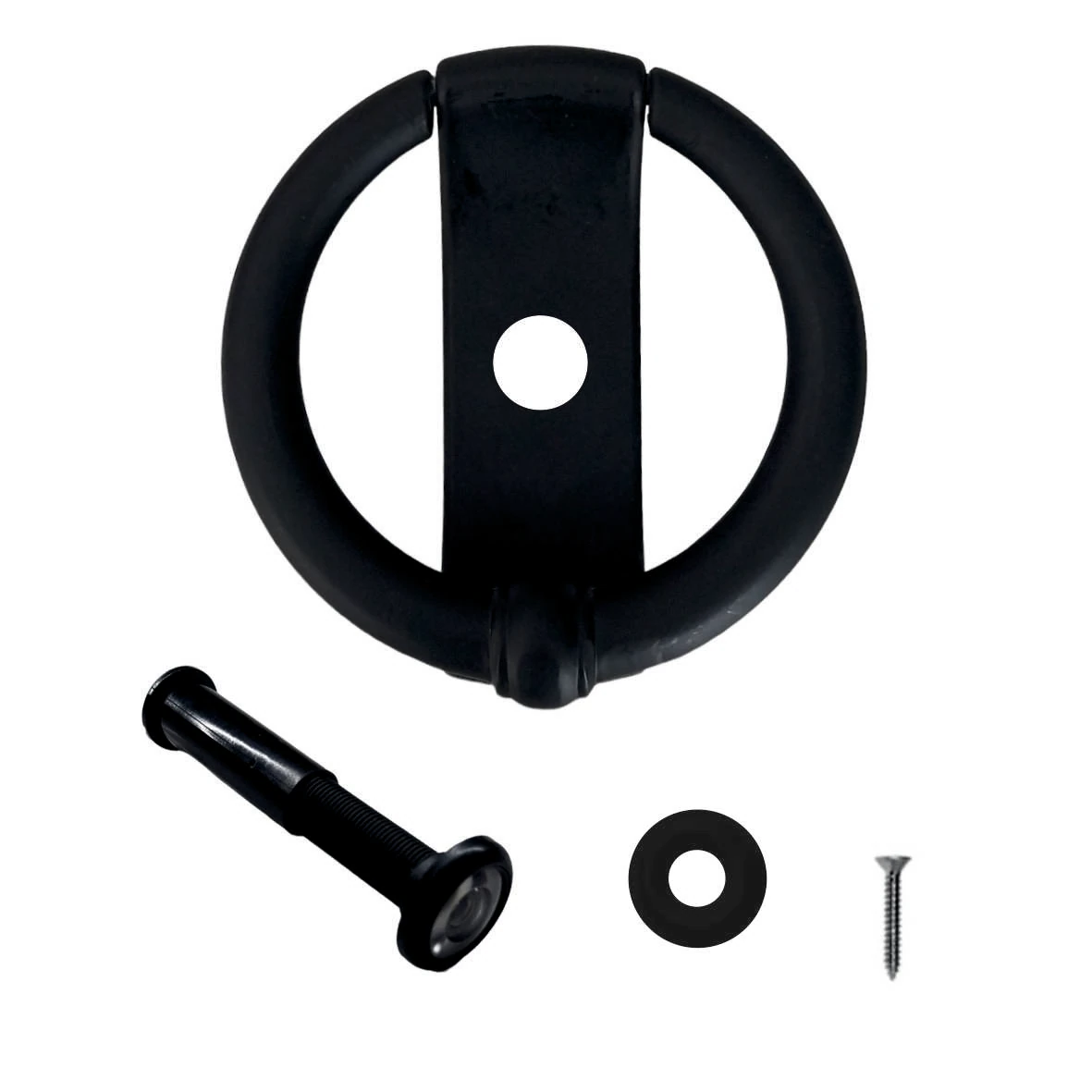 Çelik Kapı Siyah Halka Taktak 50 x 90 Dürbün - Pul