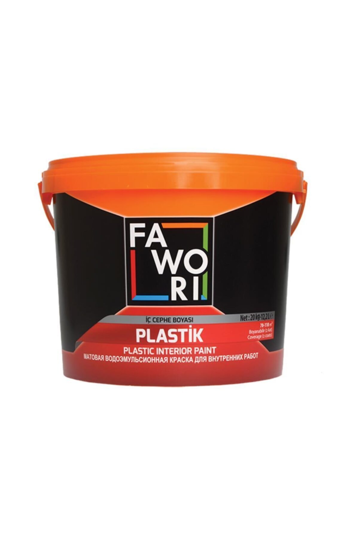 Plastik Iç Cephe Duvar Boyası 20 Kg.
