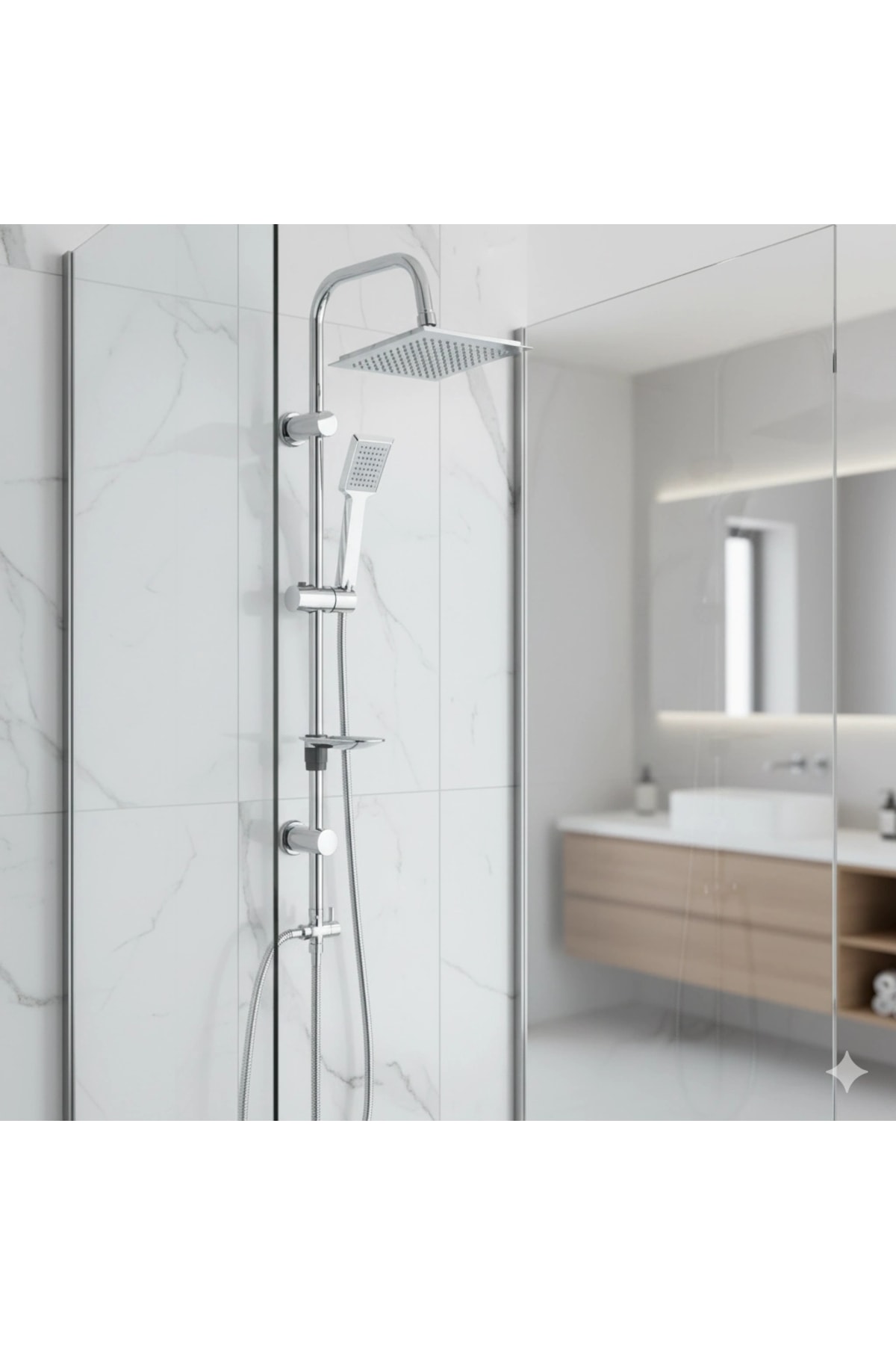 RAİN PRATİK 1F SÜRGÜLÜ DUŞ SETİ