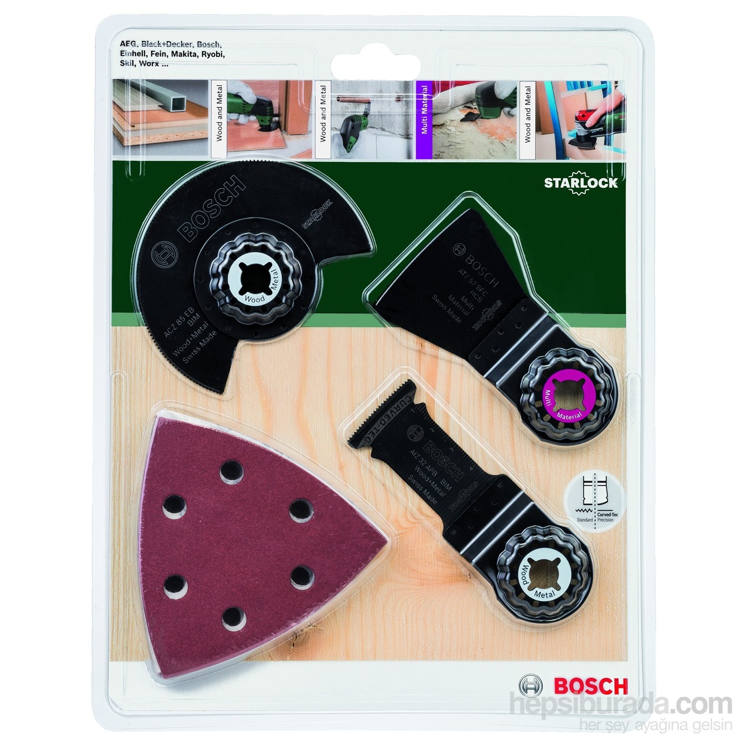 BOSCH - Dıy Çok İşlevli Aletler İçin 13 Parçalı Çok Amaçlı Set