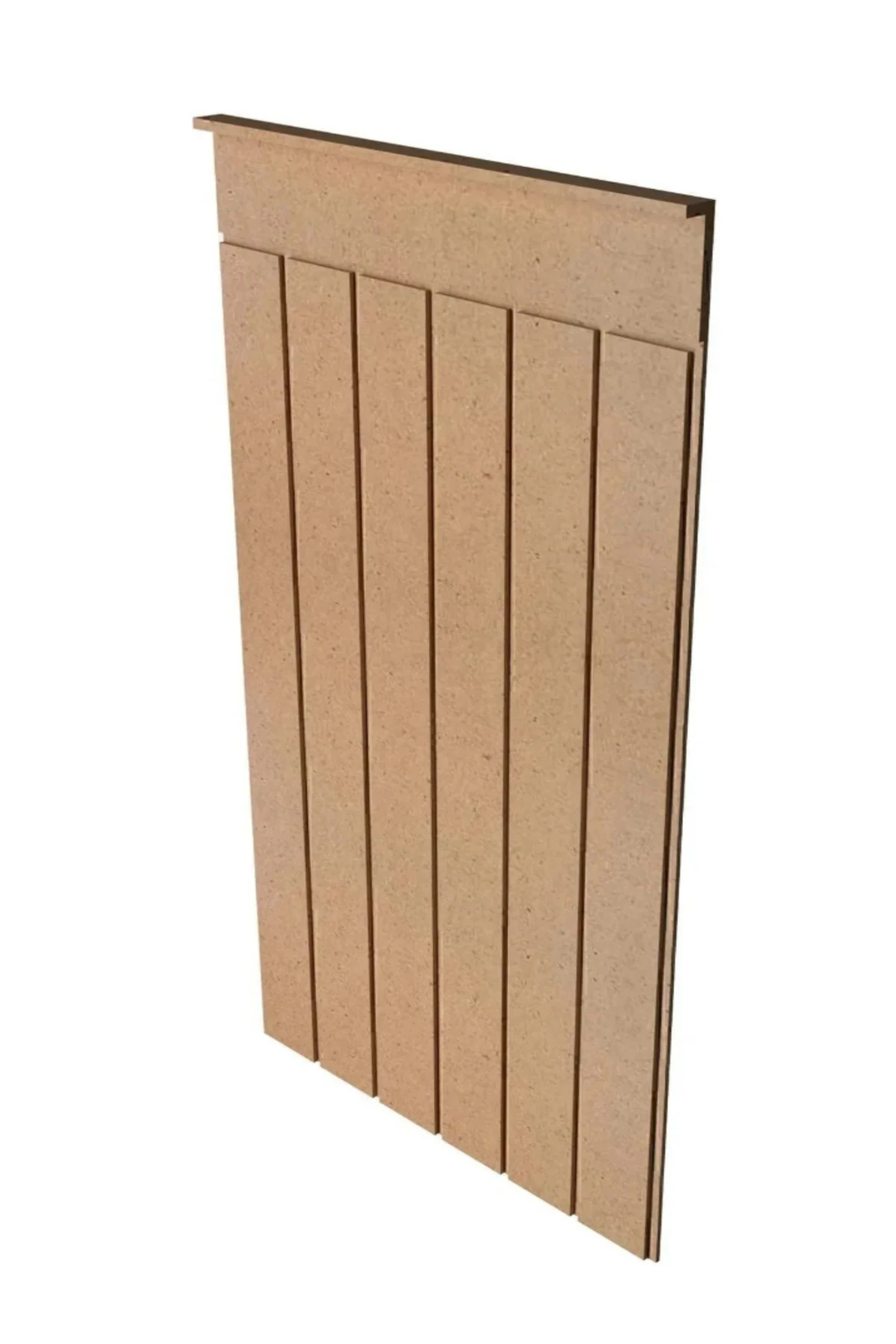 Boyanabilir Cnc Işlemeli Duvar Paneli Mdf 102×54cm(6MM)