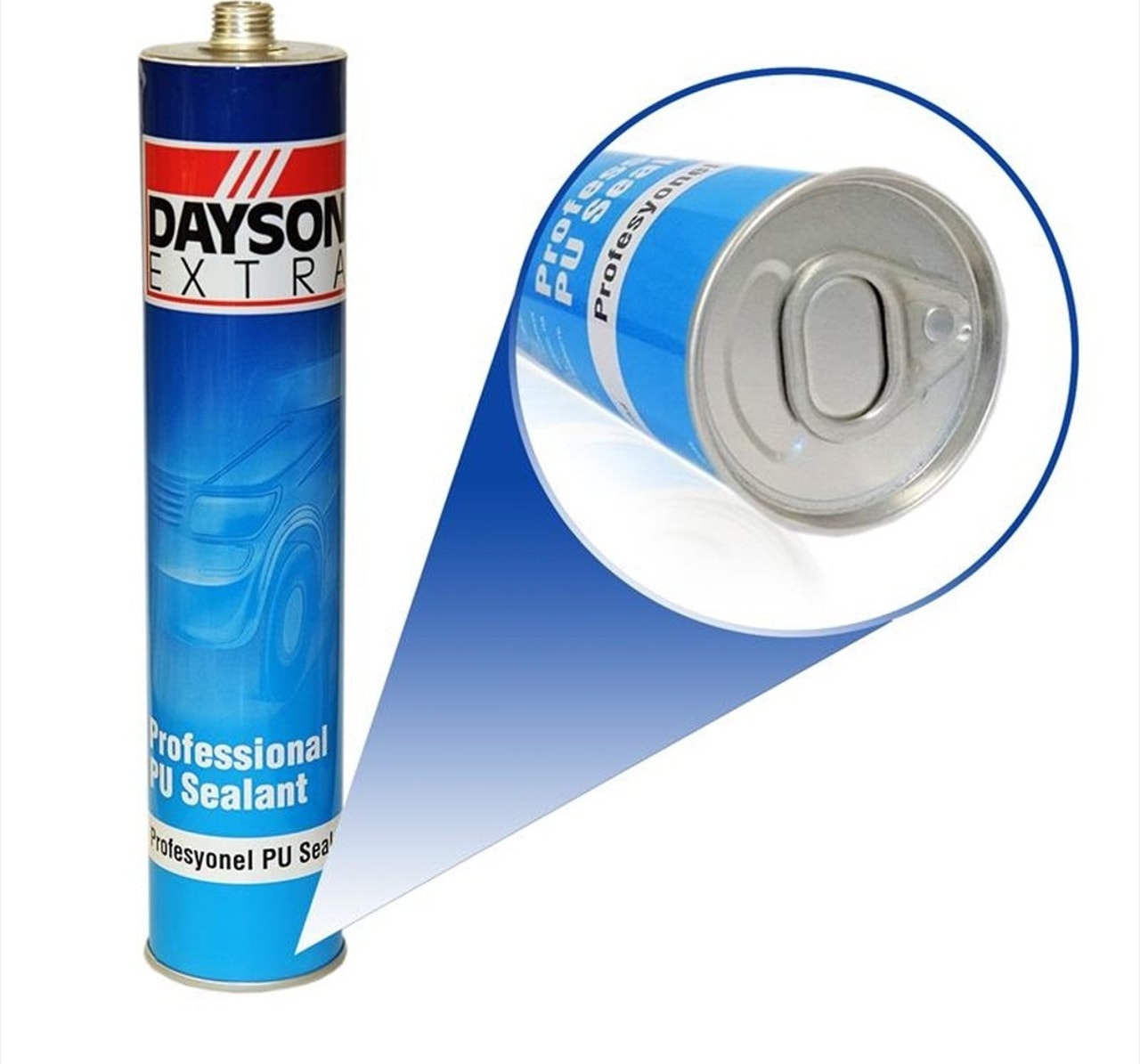 Extra Poliüretan Mastik Silikon 280 ml Beyaz 1 Adet