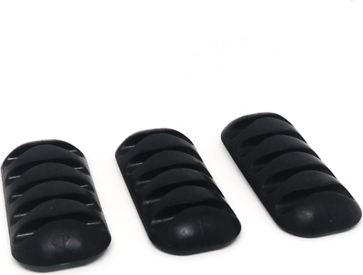 Kablo Sabitleyici 5 Kanallı Kablo Tutucu 3’lü (3 Paket) 6,5 cm x 2,5 cm