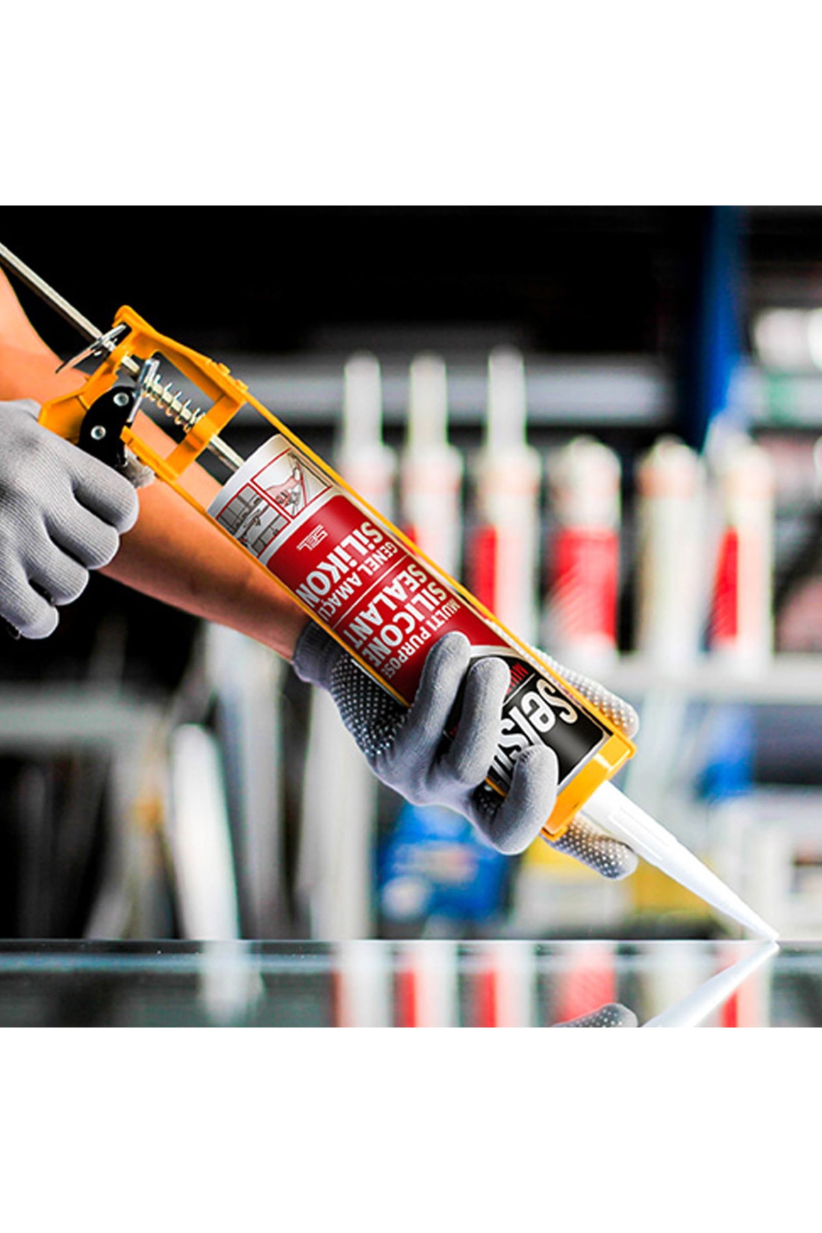 SELSİL Genel Amaçlı Silikon Beyaz 280gr