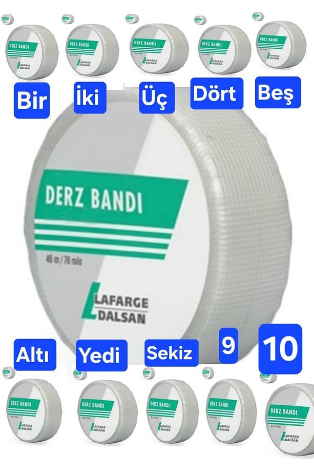 DERZ BANTI 50 MM 90 MT  10 ADET