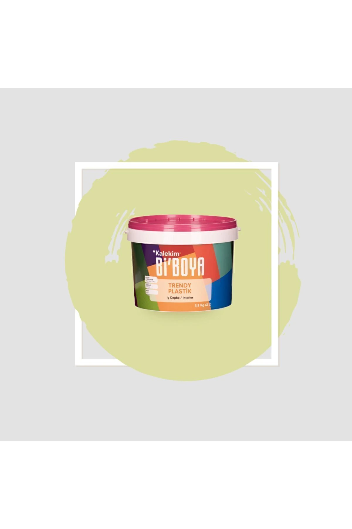 Ekonomik Mat Iç Cephe Boyası 3,5 Kg Filiz