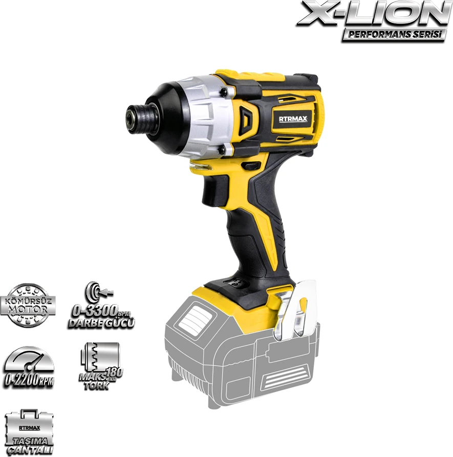 RTX2022B 18V Kömürsüz Darbeli Vidalama (Aküsüz)