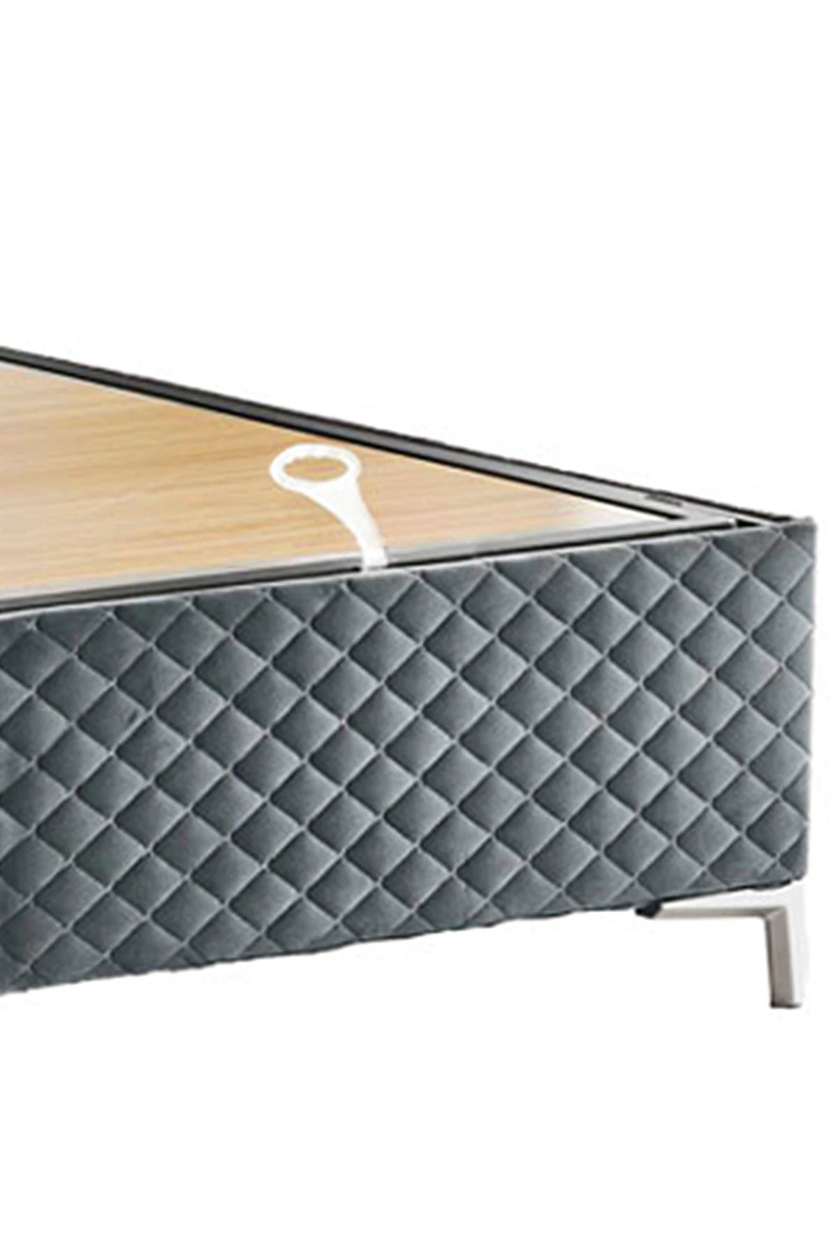 Şeffaf Plastik Baza Yatak Kulpu Esnek Kaldırma Tutma Kulp Kolu Elcek Tutacağı Kulbu -2 Adet