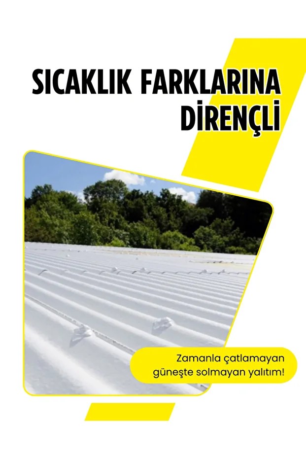 Prolastıc Mega Uv 240 Uv, Üstü Açık Teras Ve Balkonlar Için Uv Dayanımlı Su Yalıtım Ürünü 20 10 Kg