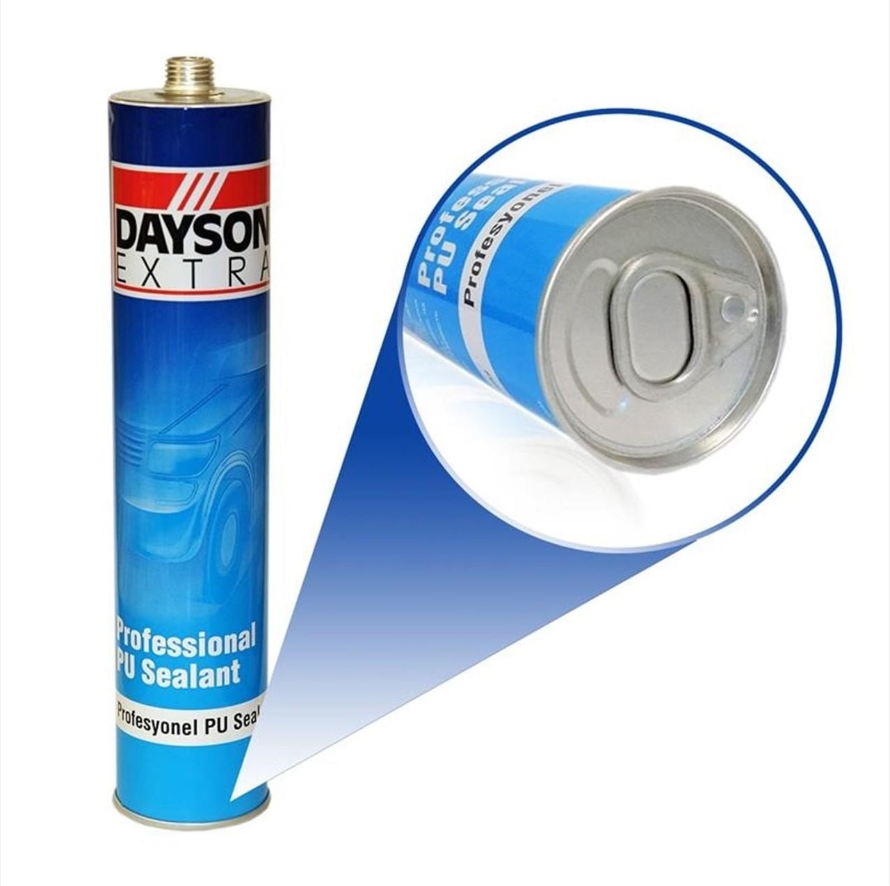 Extra Poliüretan Beyaz Mastik / Beyaz Silikon 280 Ml. dayson extra beyaz mastik