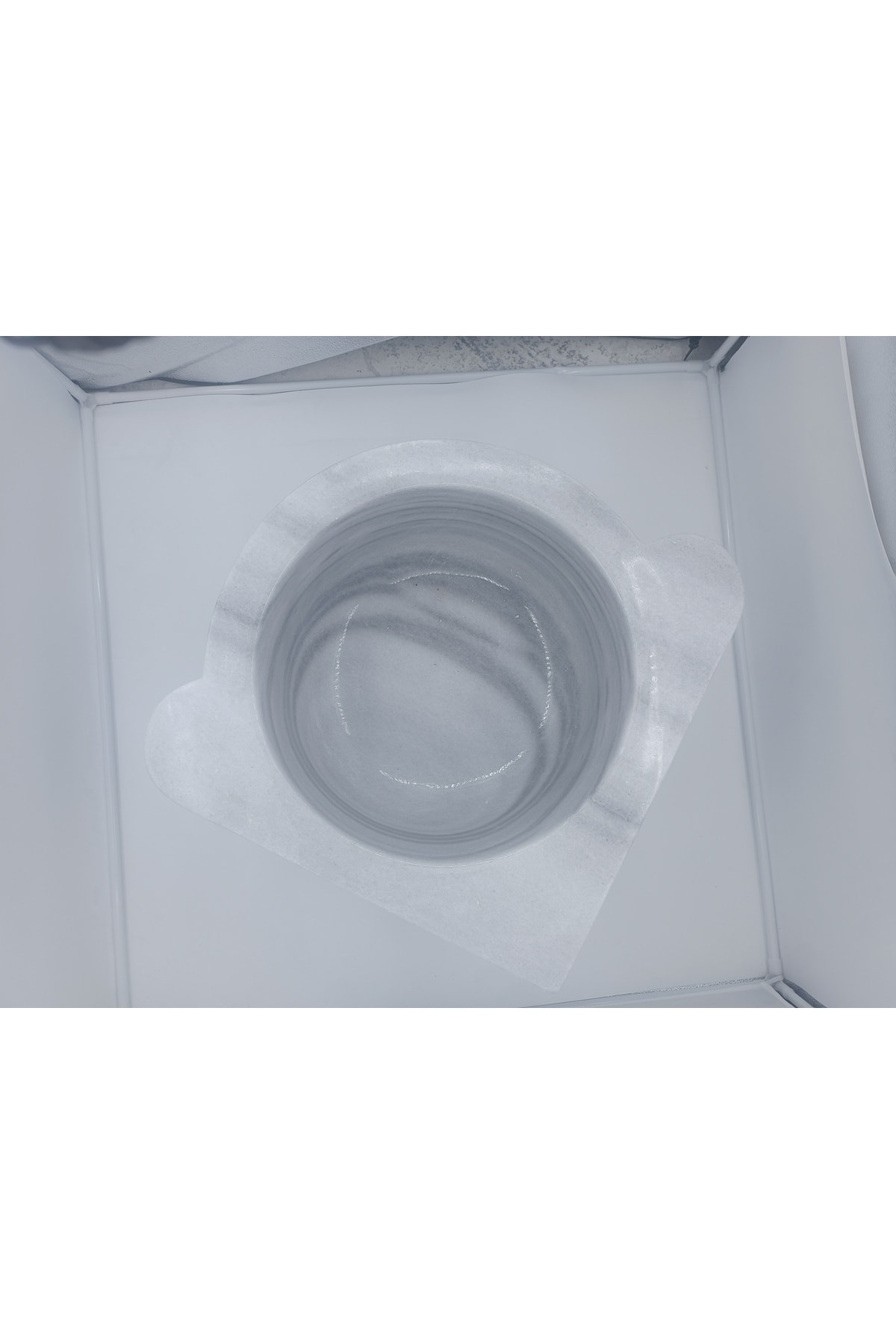 Mermer Kurna-kavun Dilimli Köşeli-hamam Kurnası-banyo Kurnası-ev Hediyesi-mermer Ev Aksesuarlar