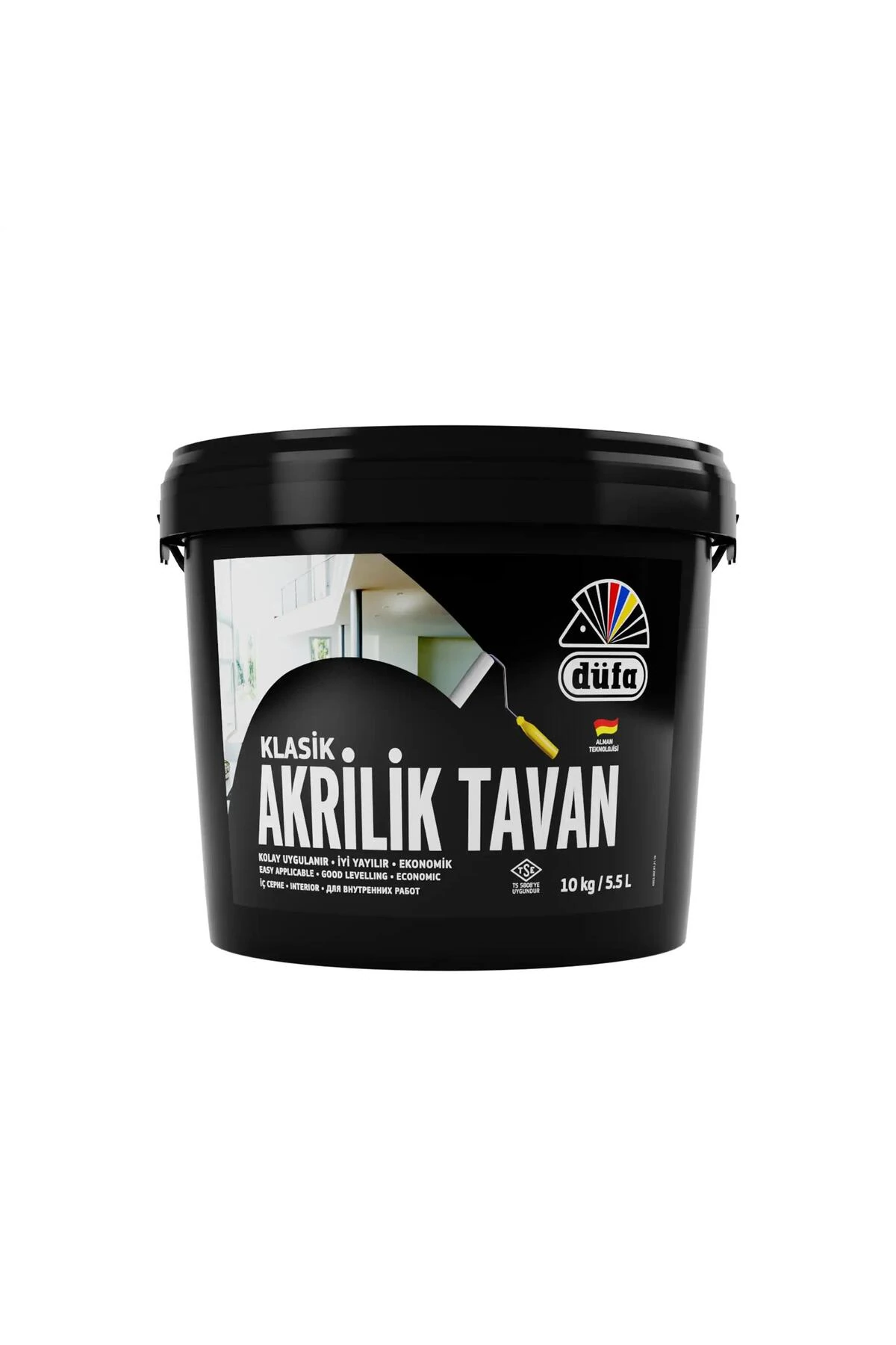 Klasik Tavan Boyası Akrilik Beyaz 10 Kg