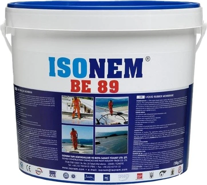 Isonem Be 89 Kauçuklu Likit Bitüm Membran 10 kg