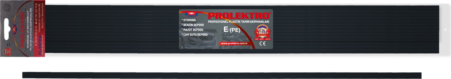 E Siyah İnce (Pe) - Plastik Elektrot - Kaynak Çubuğu - Kaynak Teli