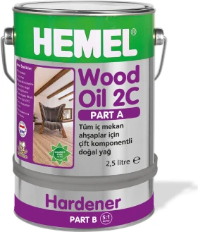 Wood Oil 2c 300 ml Englısh Color