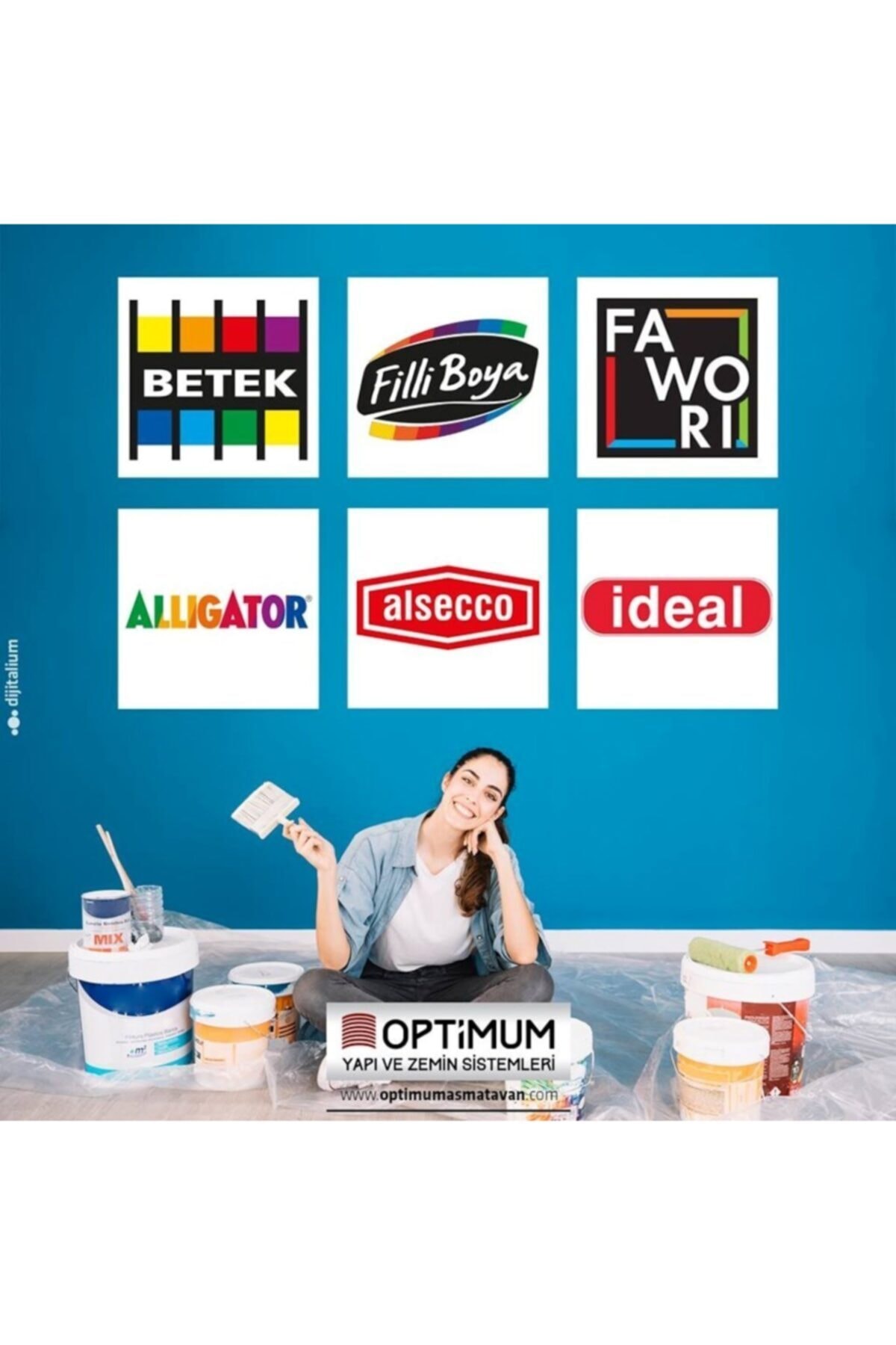 Leke Örtücü Sentetik Boya Kapatan 0,25 Litre ( Beyaz)