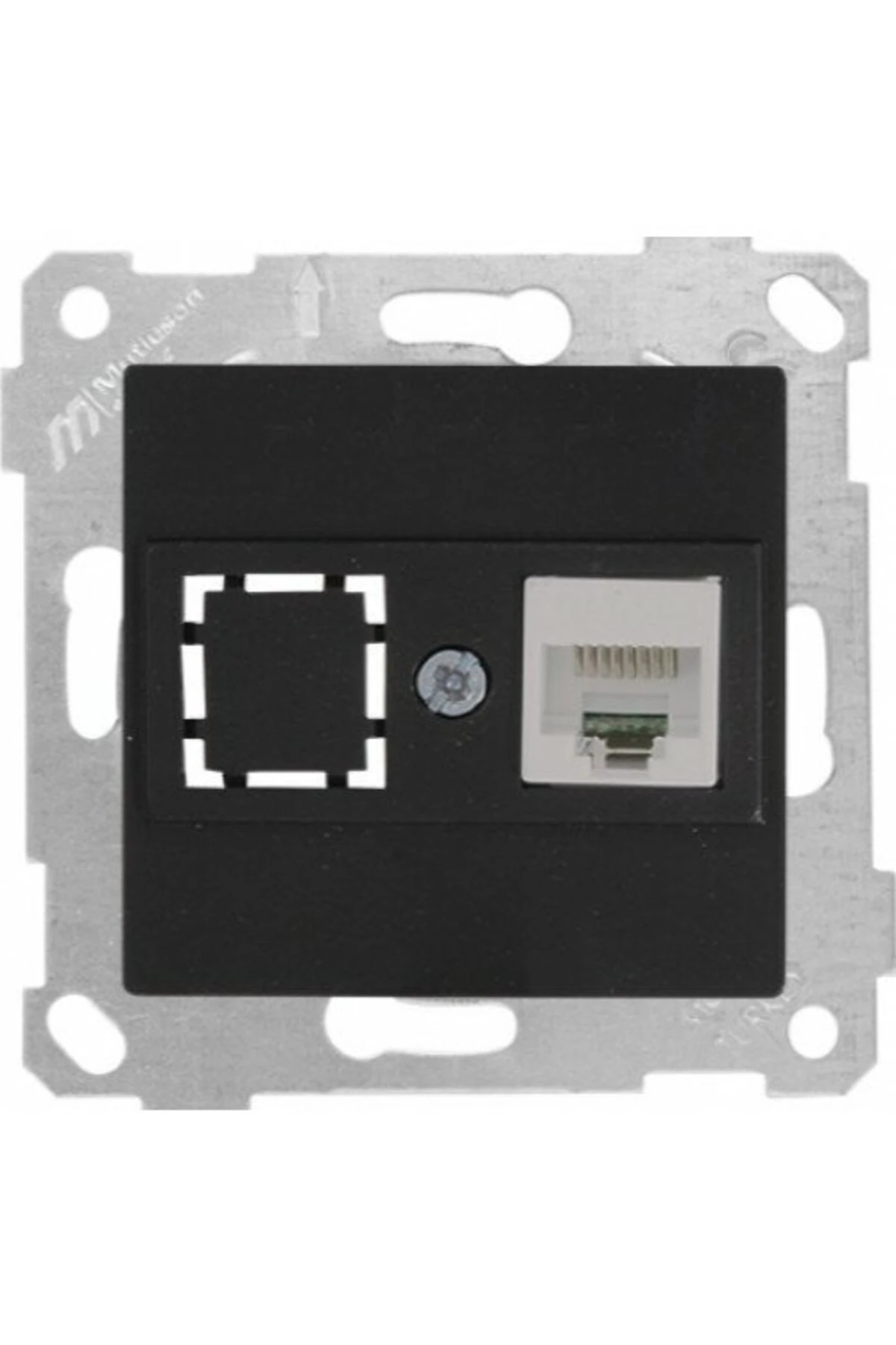 Rita Siyah Data Prizi 1*rj45 (CAT6) (MKZ)