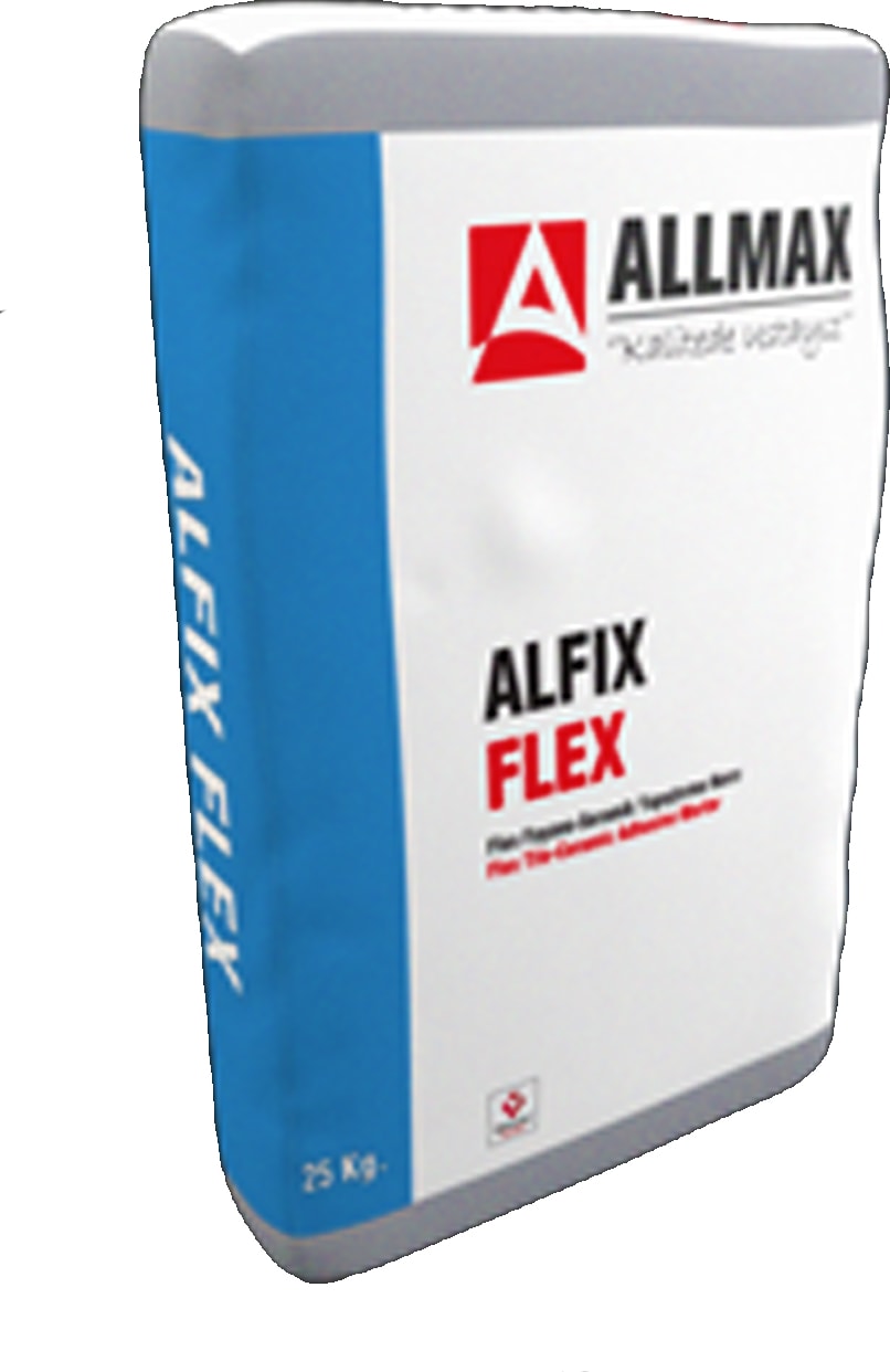 OZKUVVET Alfix Flex Seramik Yapıştırma Harcı Gri 25 kg