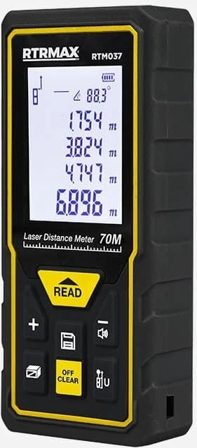 RTM037 Lazer Mesafe Ölçer 70 Mt (Kırmızı Renk)