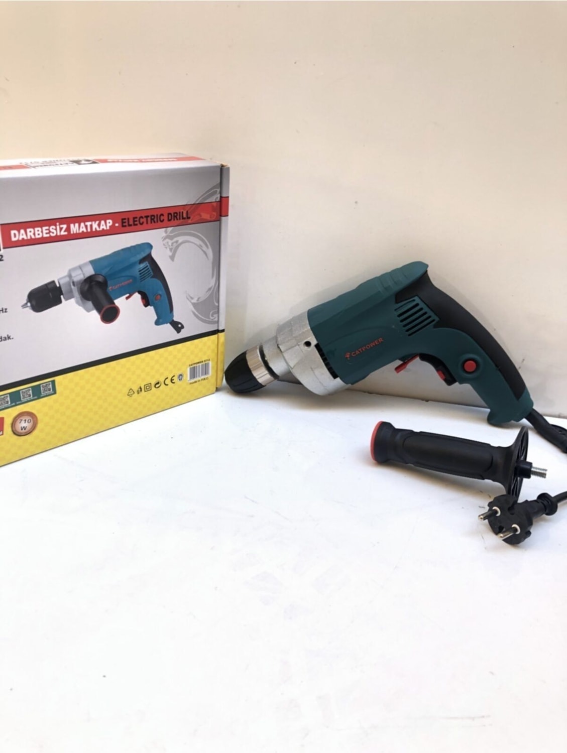 Elektrikli Darbesiz Matkap 710W, Güçlü ve Hafif, Işte Kolay Kullanım
