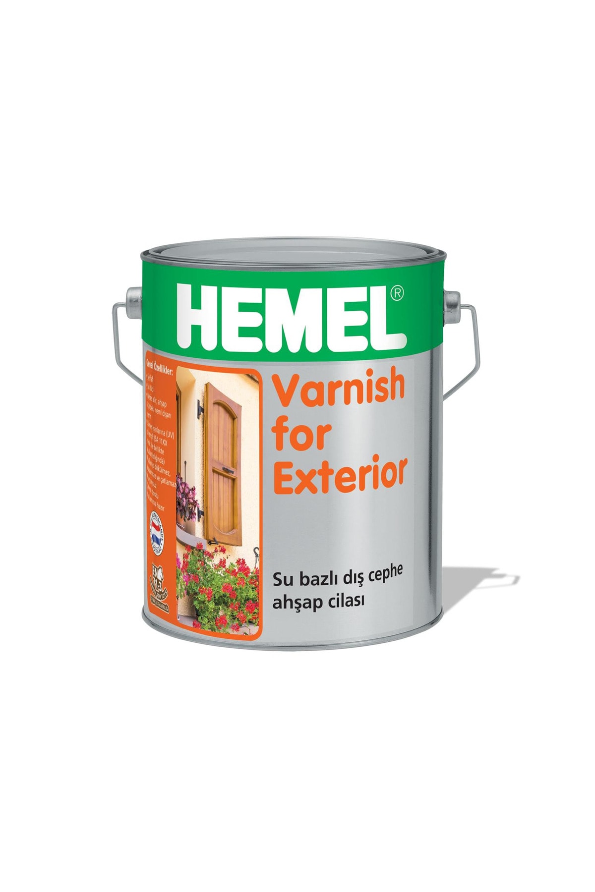 Varnish For Exterior - - Şeffaf - Su Bazlı Dış Cephe Son Kat Ahşap Cilası