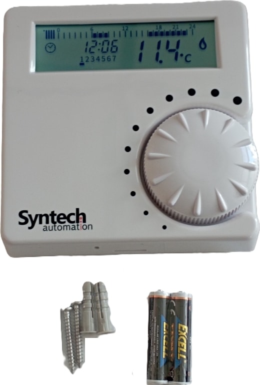 Kablolu Programlanabilir Oda Termostatı Syn 177 Dijital