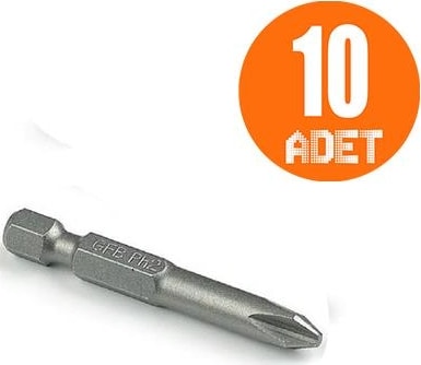 Ph2 Yıldız Bits Uç 50 mm 10 Adet