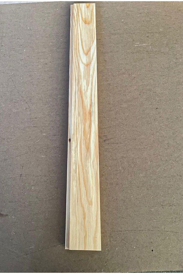 Ahşap Düz Lambiri 1 Adet 90 Cm