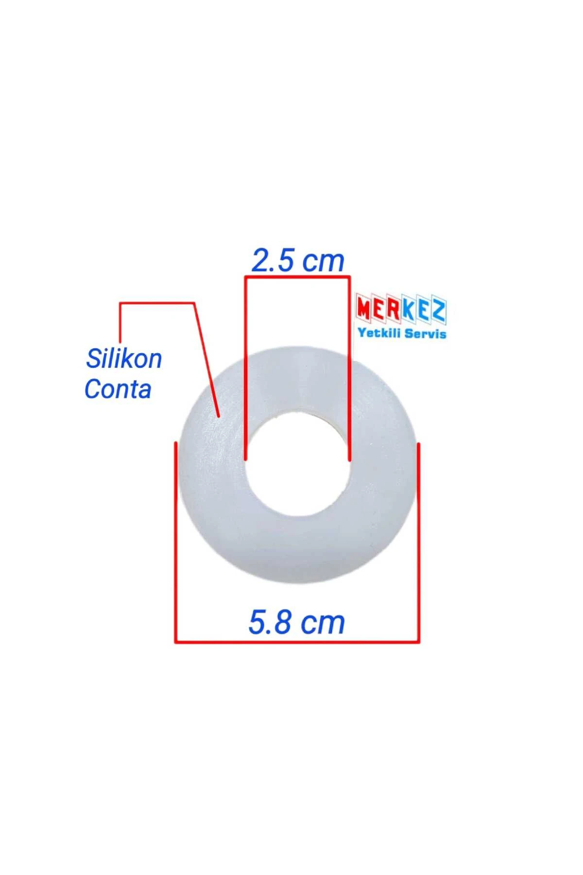 Basmalı Rezervuar Klozet Iç Takım Boşaltma Contası