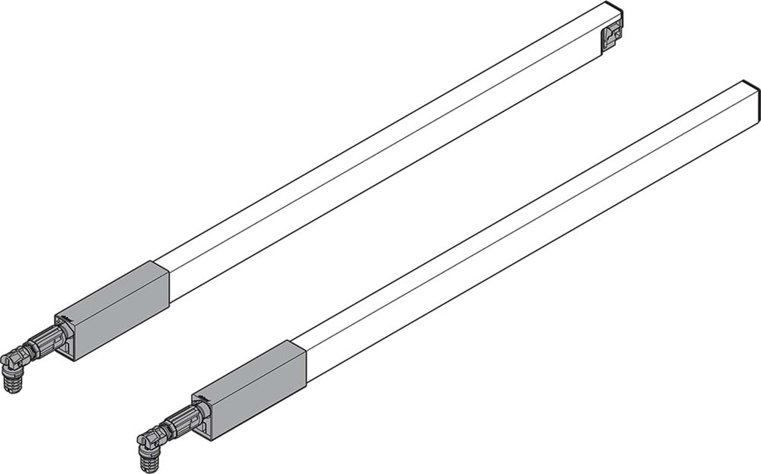 ZRG.437RSIC Tandembox Antaro Boyuna Bordür Takım 50 cm Beyaz