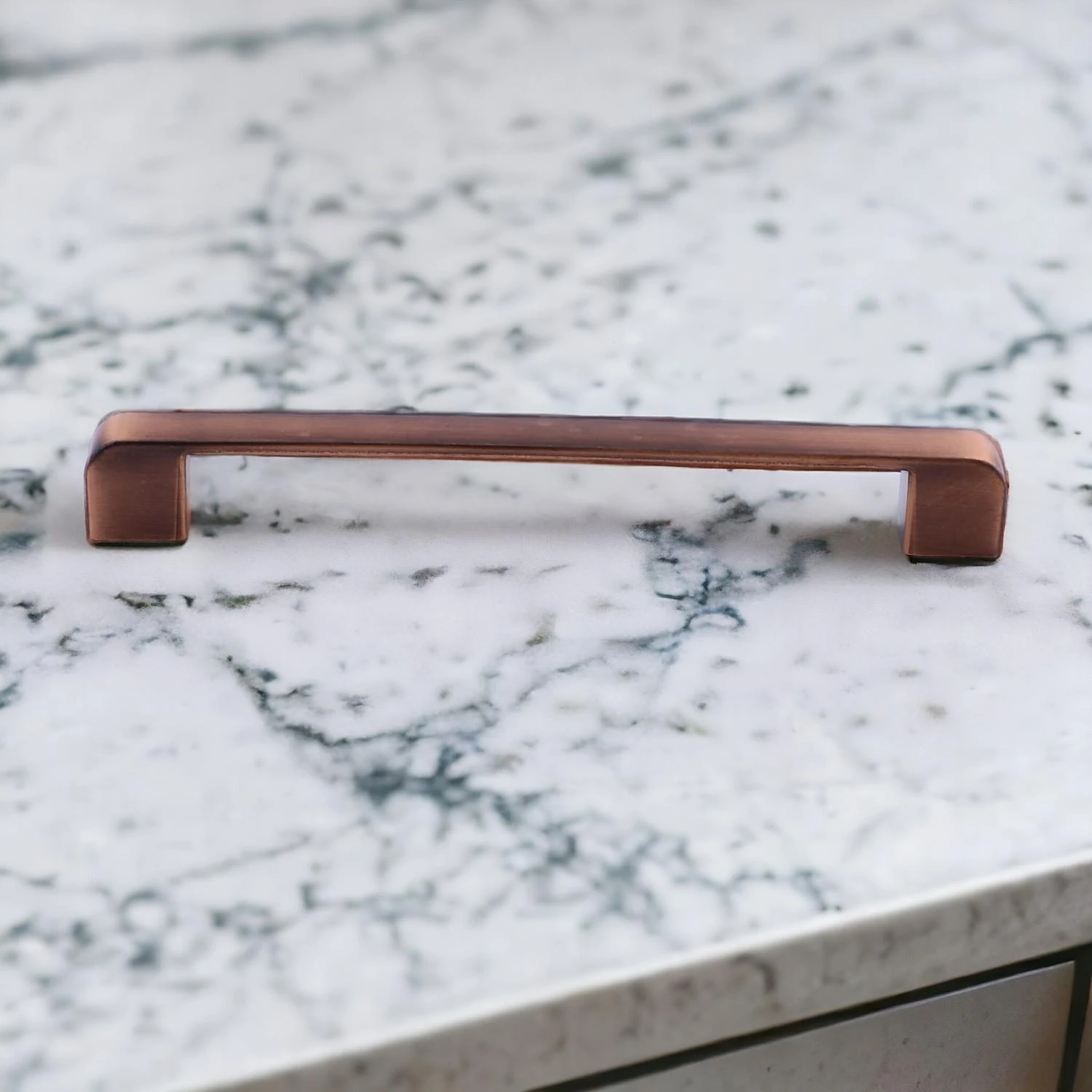 Gölcük Oval (160 mm - 16 cm) Antik Bakır Metal Mobilya Mutfak Çekmece Dolap Dolabı Kapak Kulbu Kulpu Kulpları