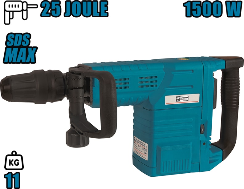 7911 1500W Profesyonel SDS MAX Kırıcı 11 Kg