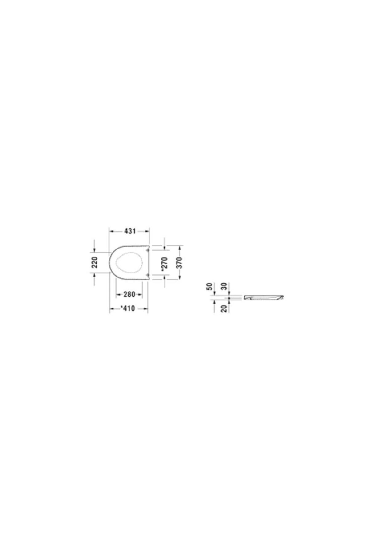 Starck 3 Rimless Hygiene Glaze Asma Klozet Seti