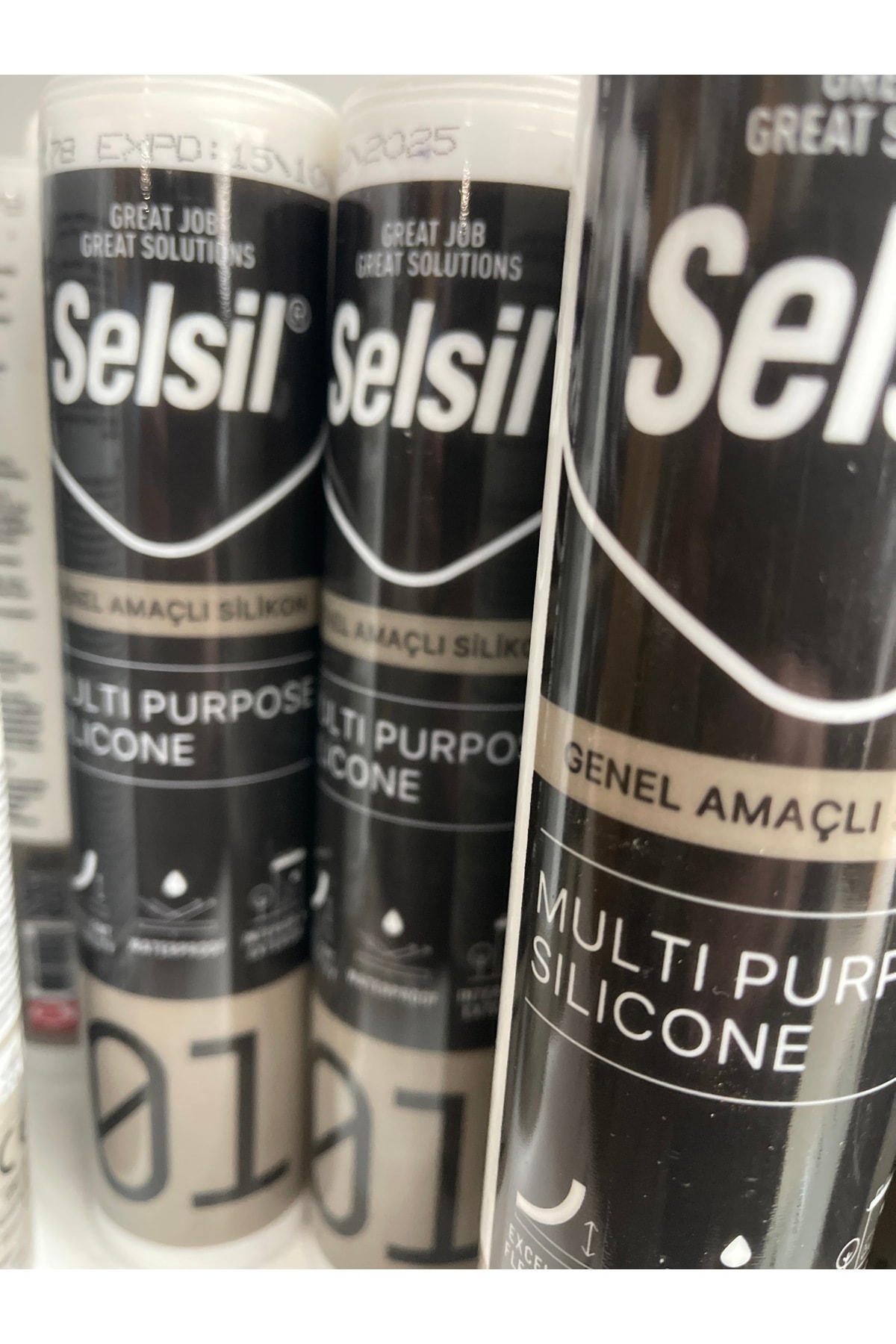 SELSİL Genel Amaçlı Şeffaf Silikon 280gr (1.KALİTE) TR Diğer