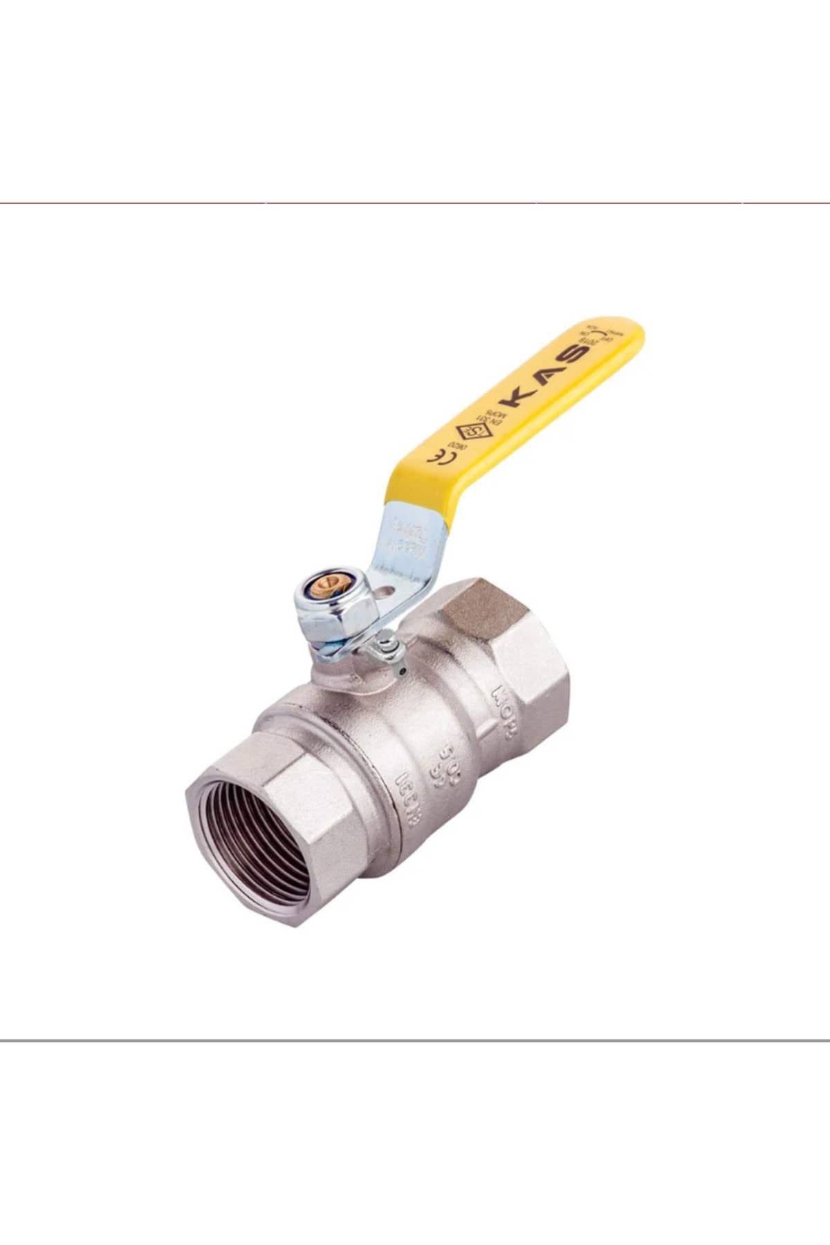 KİLİTLİ DOĞALGAZ VANASI 3/4''