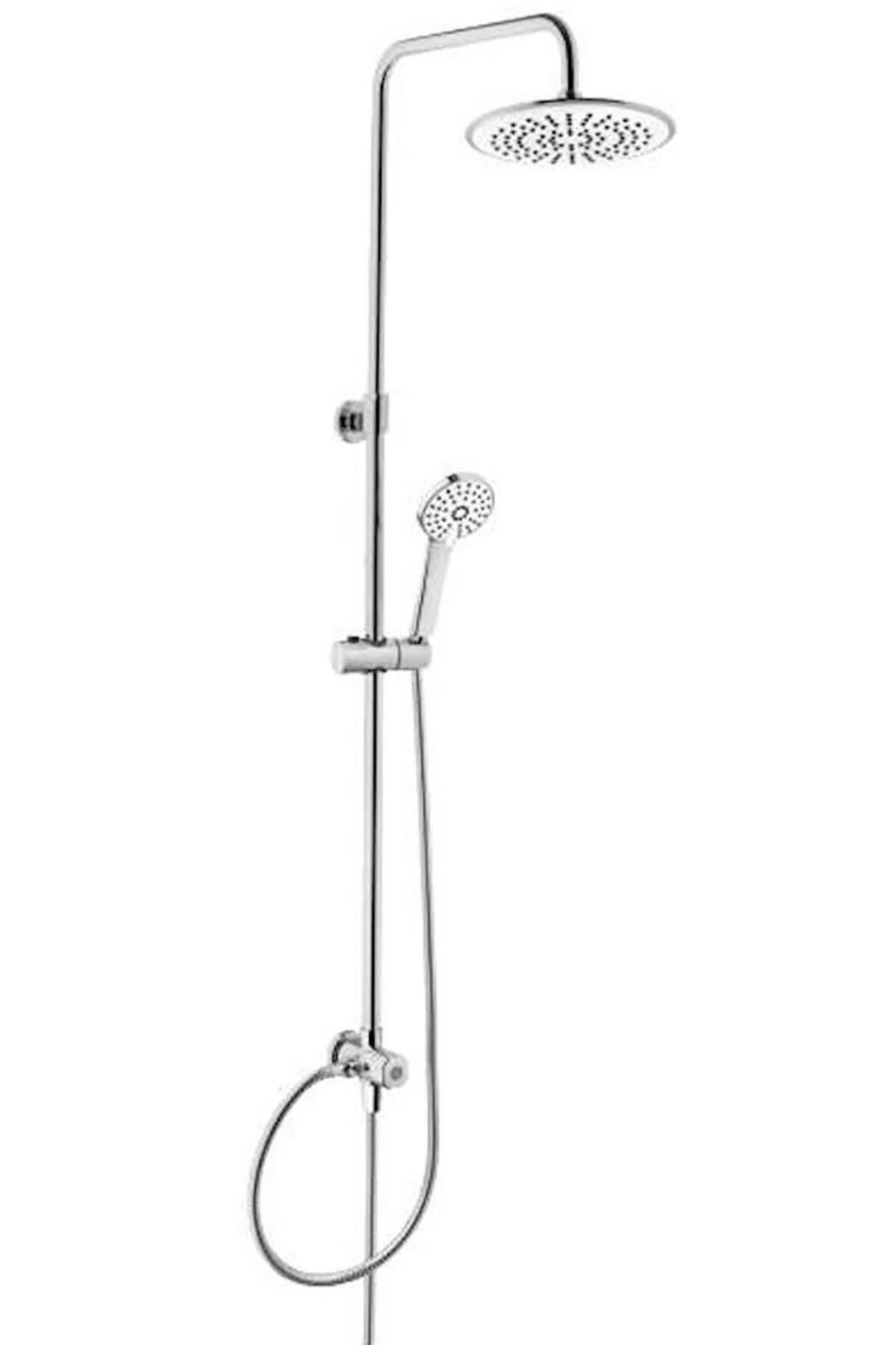 3c Duş Sistemi A45786 + Solid S Banyo Bataryası Set