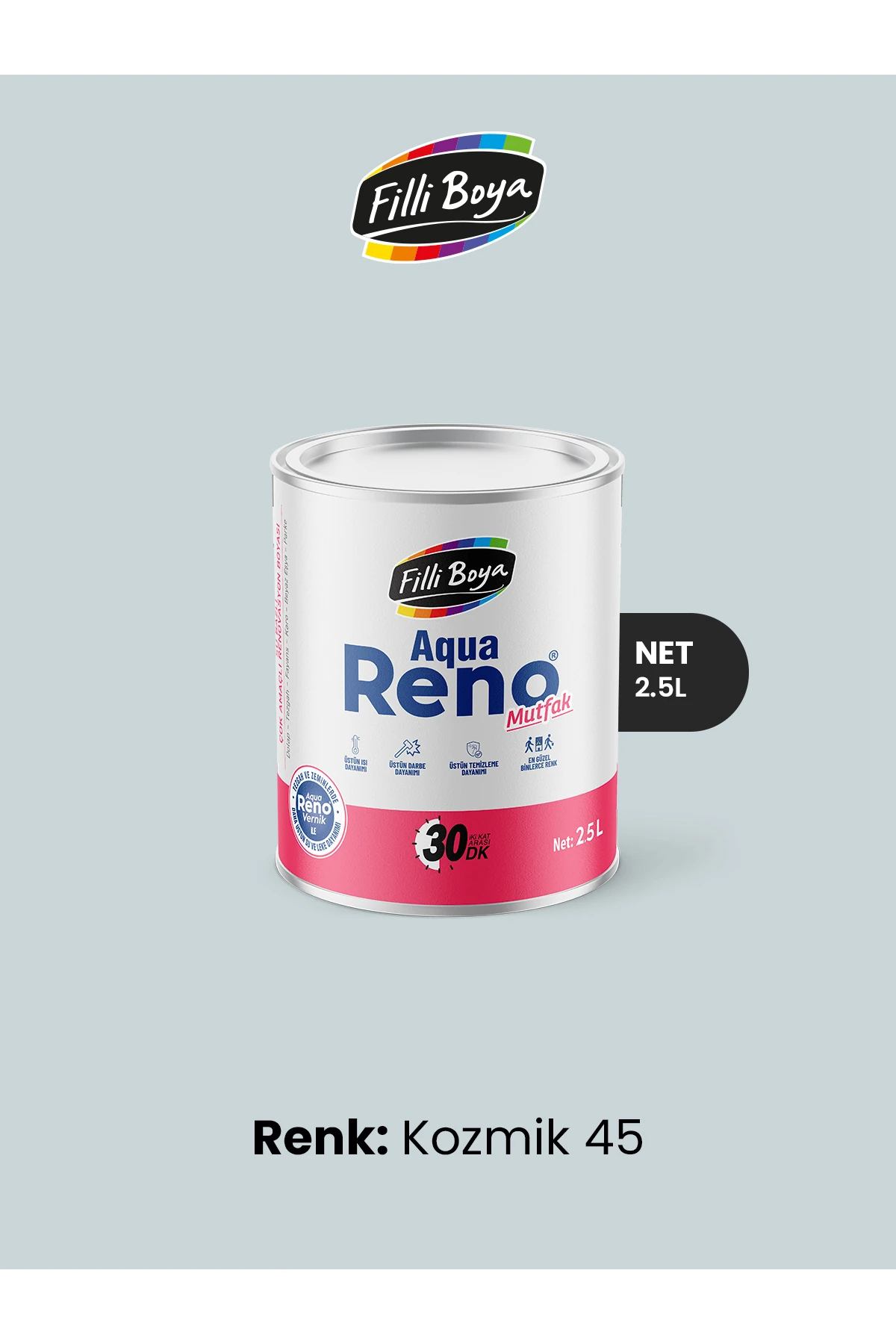 Filli Aqua Reno Mutfak 2.5 Lt Kozmik 45