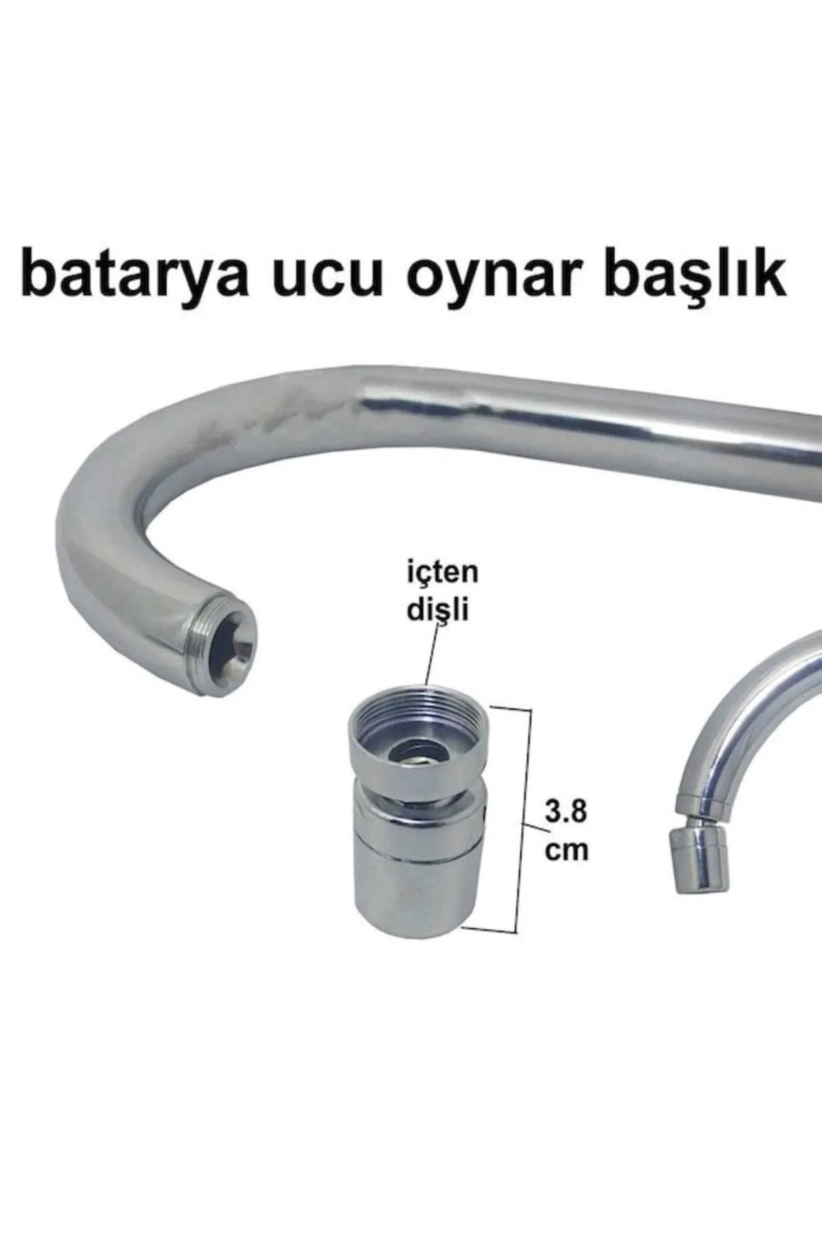 Filtreli Batarya Boru Ucu Oynar Başlıklı Tasarruflu Perletör Iç Dişli