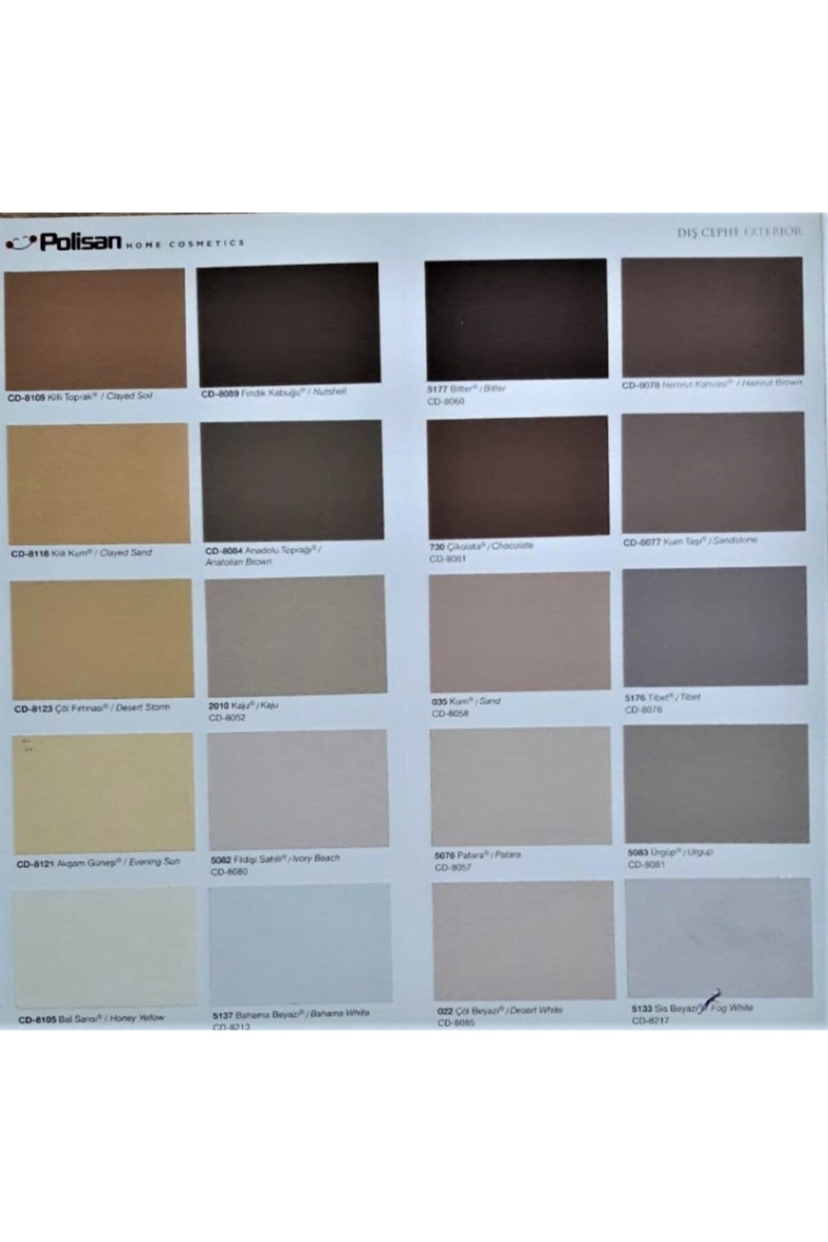 Silikonlu A1-dış Cephe Boyası-2,5litre(3,5KG.)-cd-8214 Ağrı Grisi