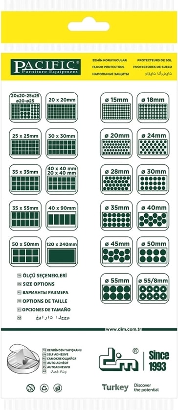 Siyah Yapışkanlı Eva (40 mm x 90 mm)