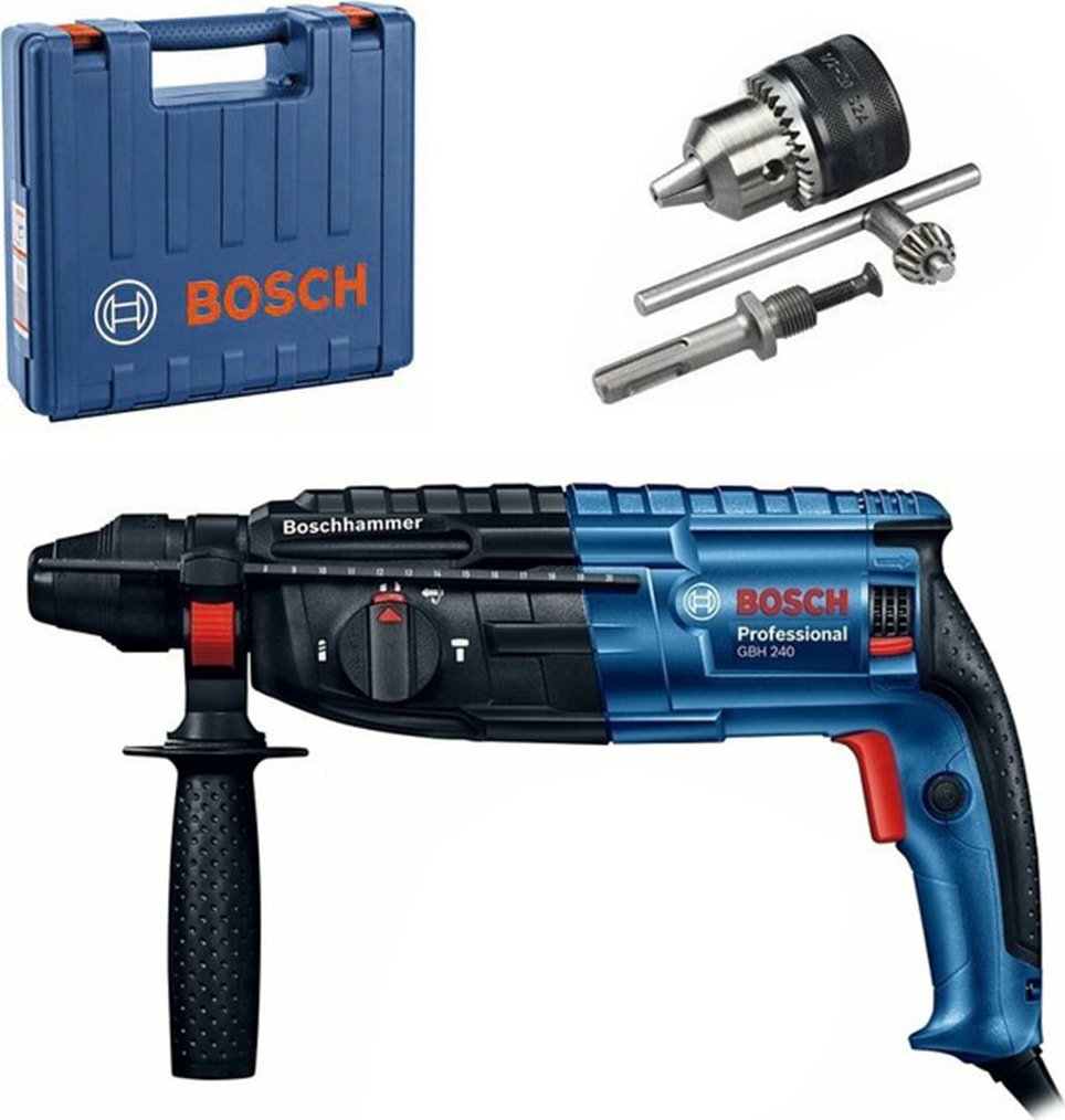 BOSCH Gbh 240 Kırıcı Delici (Anahtarlı Mandren Setli) - 0611272104