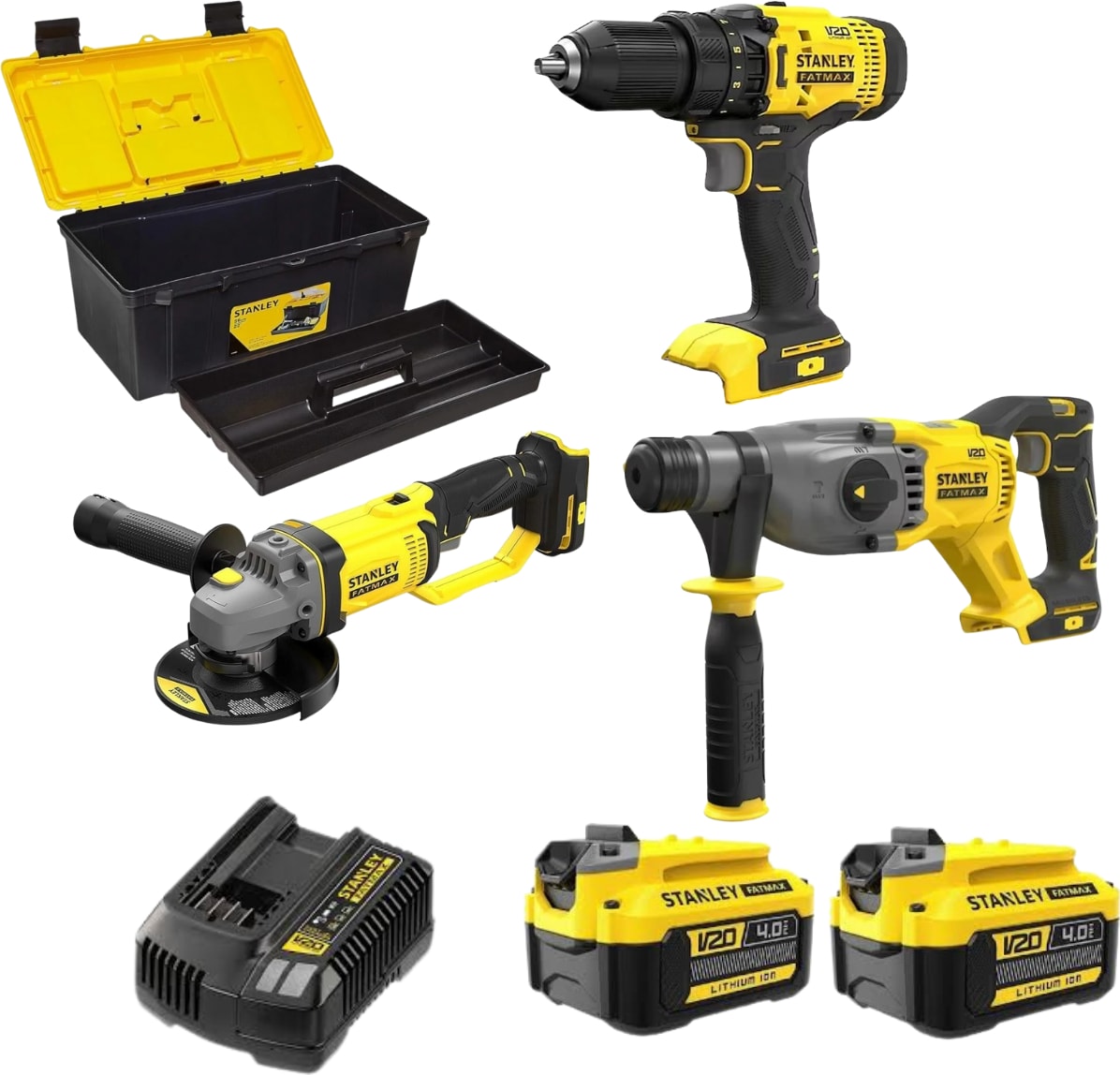 STANLEY SCD700B-TR, SFMCG400B, SFMCH900B – Profesyonel Seri Set