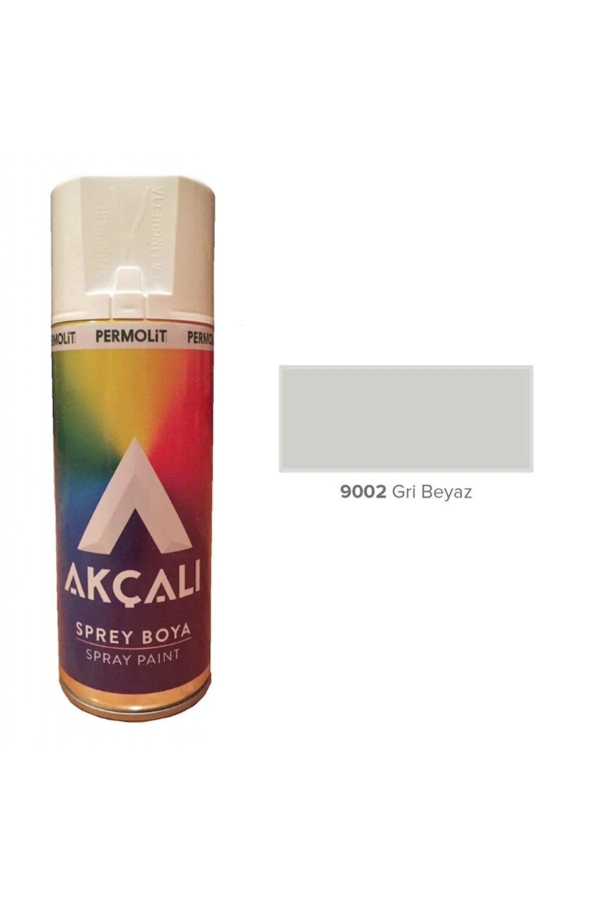 GRİ BEYAZ Sprey Boya 400ml RAL9002